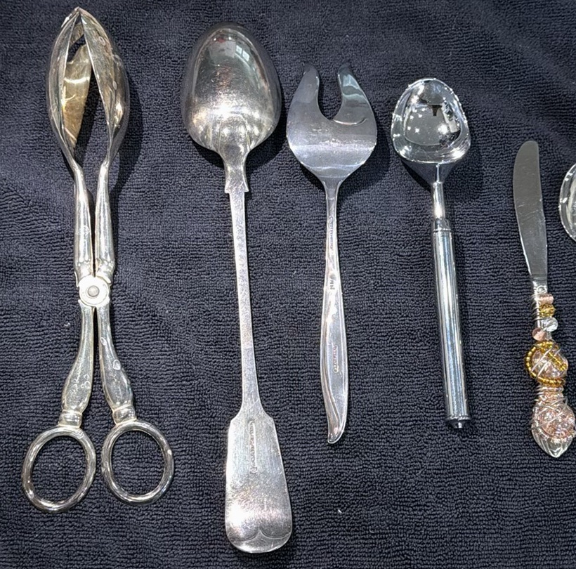 Assorted Serving Utensils and Decorative Flatware - image 6 of 9