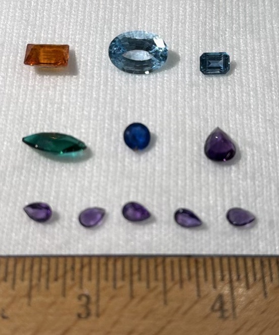 Assorted Faceted Gemstones - image 3 of 7