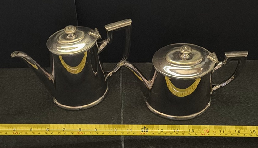 Metal Tea and Coffee Serving Set - image 2 of 3