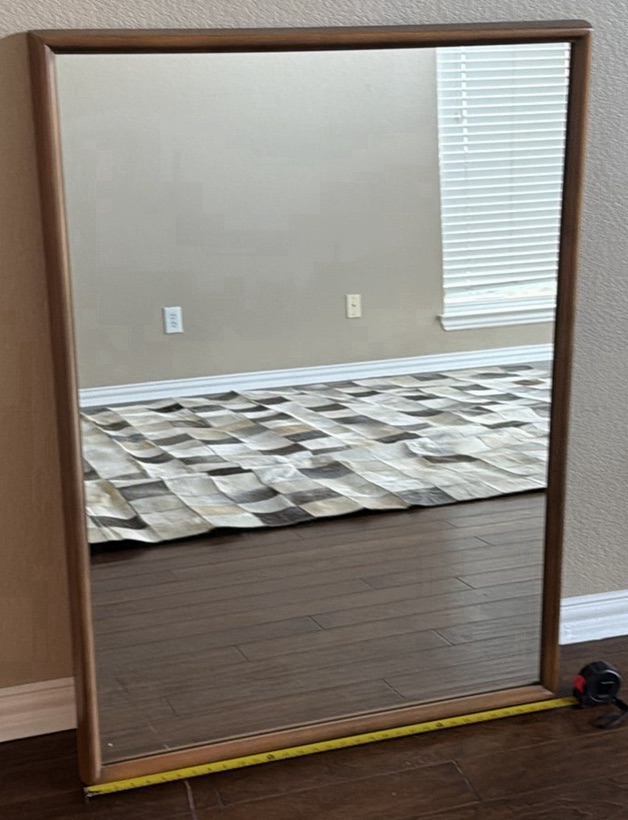 Framed Wall Mirror - image 1 of 4