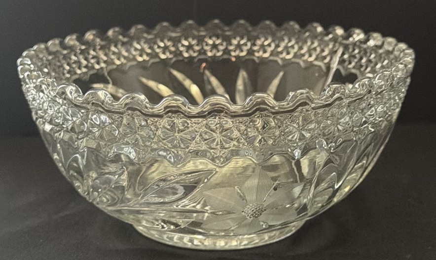 Two Cut Glass Bowls - image 3 of 3