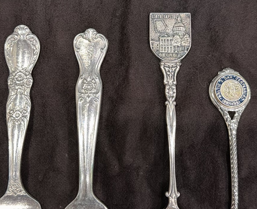 Assorted Souvenir and Decorative Silver-Tone Flatware - image 5 of 7