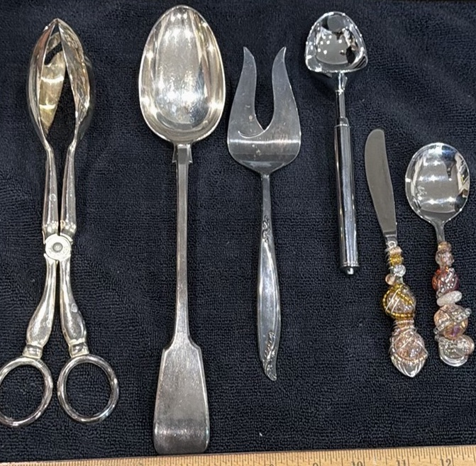Assorted Serving Utensils and Decorative Flatware - image 1 of 9