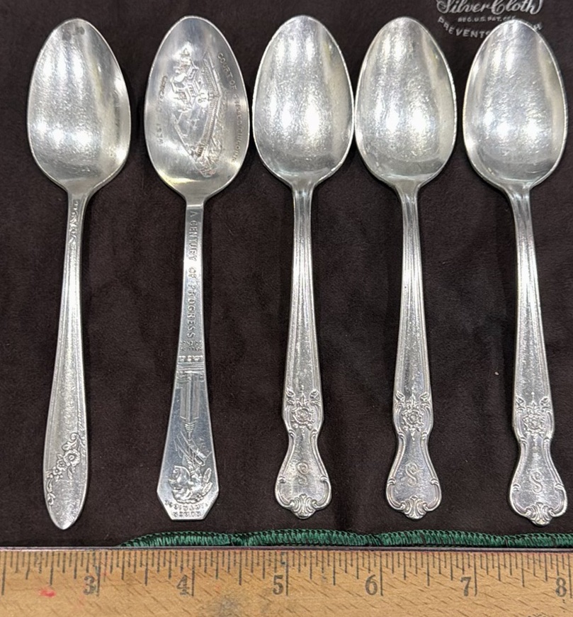 Assorted Souvenir and Decorative Silver-Tone Flatware - image 3 of 7