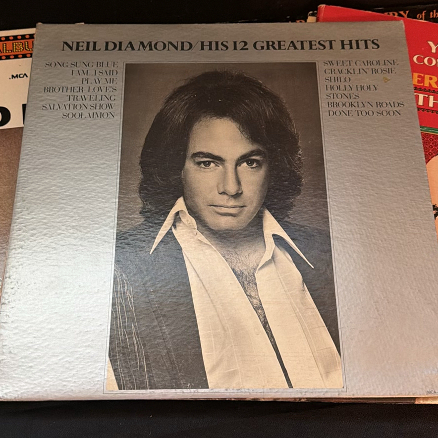 Assorted Vinyl Record Albums Including Neil Diamond and The King and I - image 3 of 6
