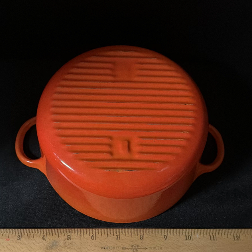 Le Creuset Orange Enameled Cast Iron Dutch Oven with Lid - image 4 of 4
