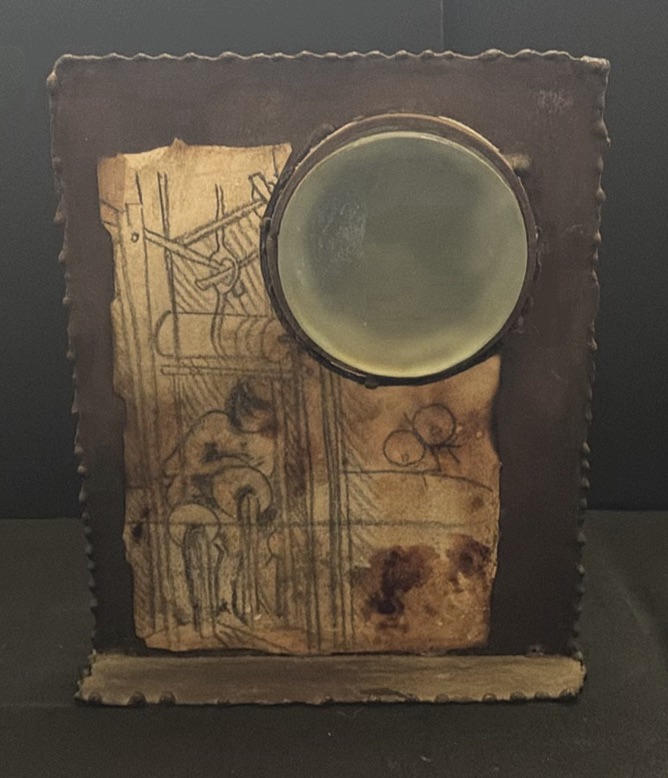 Decorative Wall Plaque and Vintage Lantern - image 2 of 3