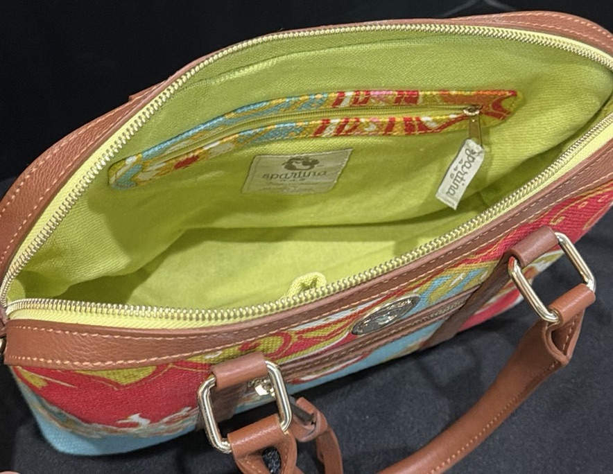 Spartina 449 Patterned Handbag - image 4 of 6