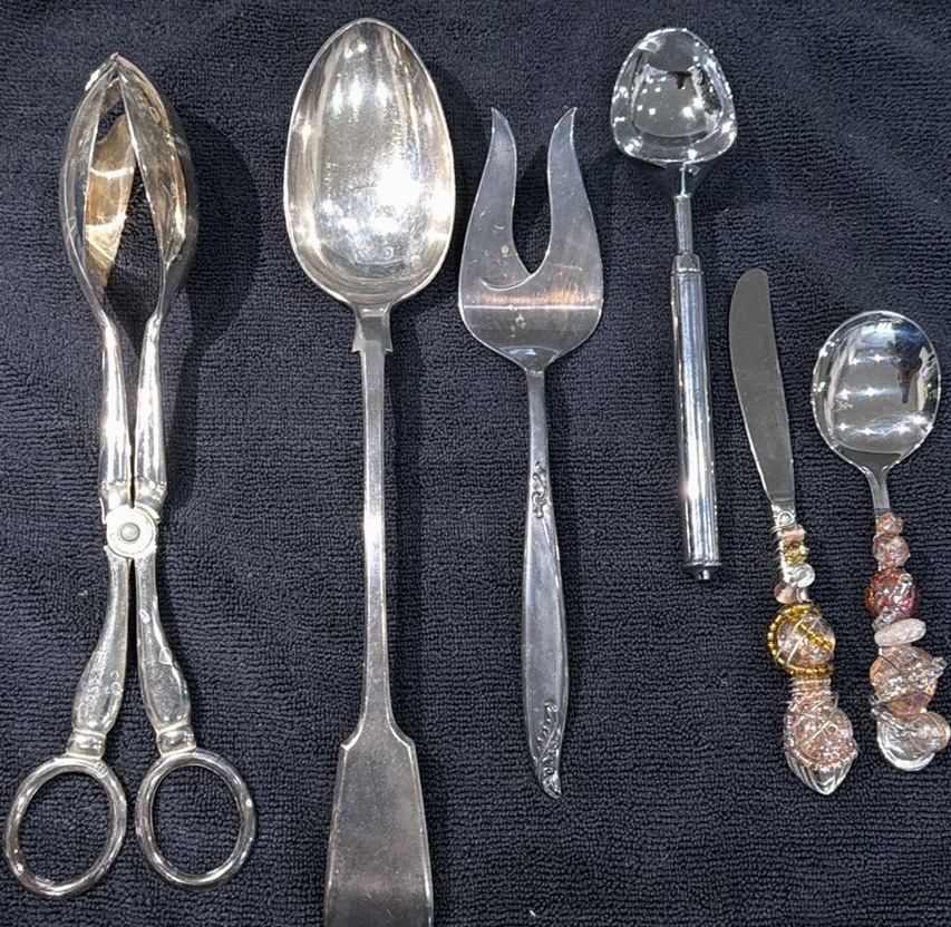 Assorted Serving Utensils and Decorative Flatware - image 2 of 9