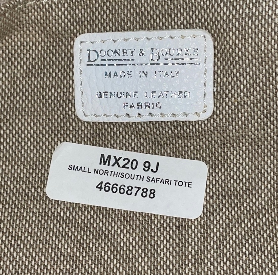 Dooney & Bourke Canvas & Leather Tote - image 7 of 11