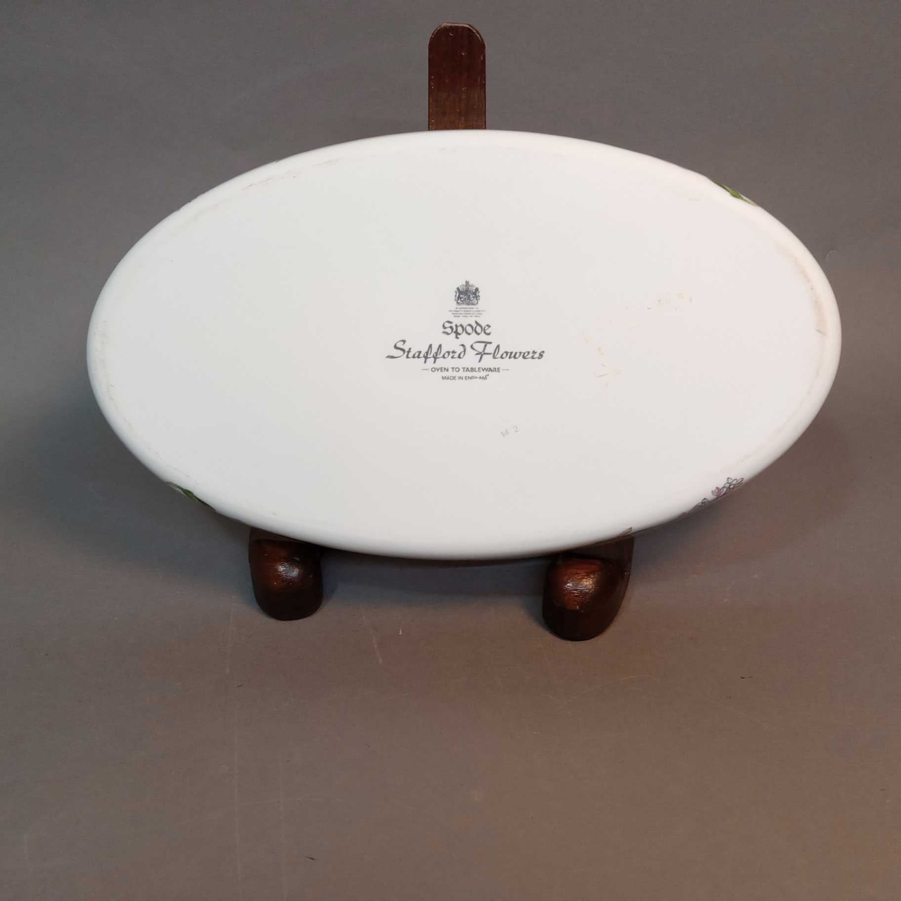 Spode Saffron Flowers Baking Dishes - Purple Lilies - image 9 of 10