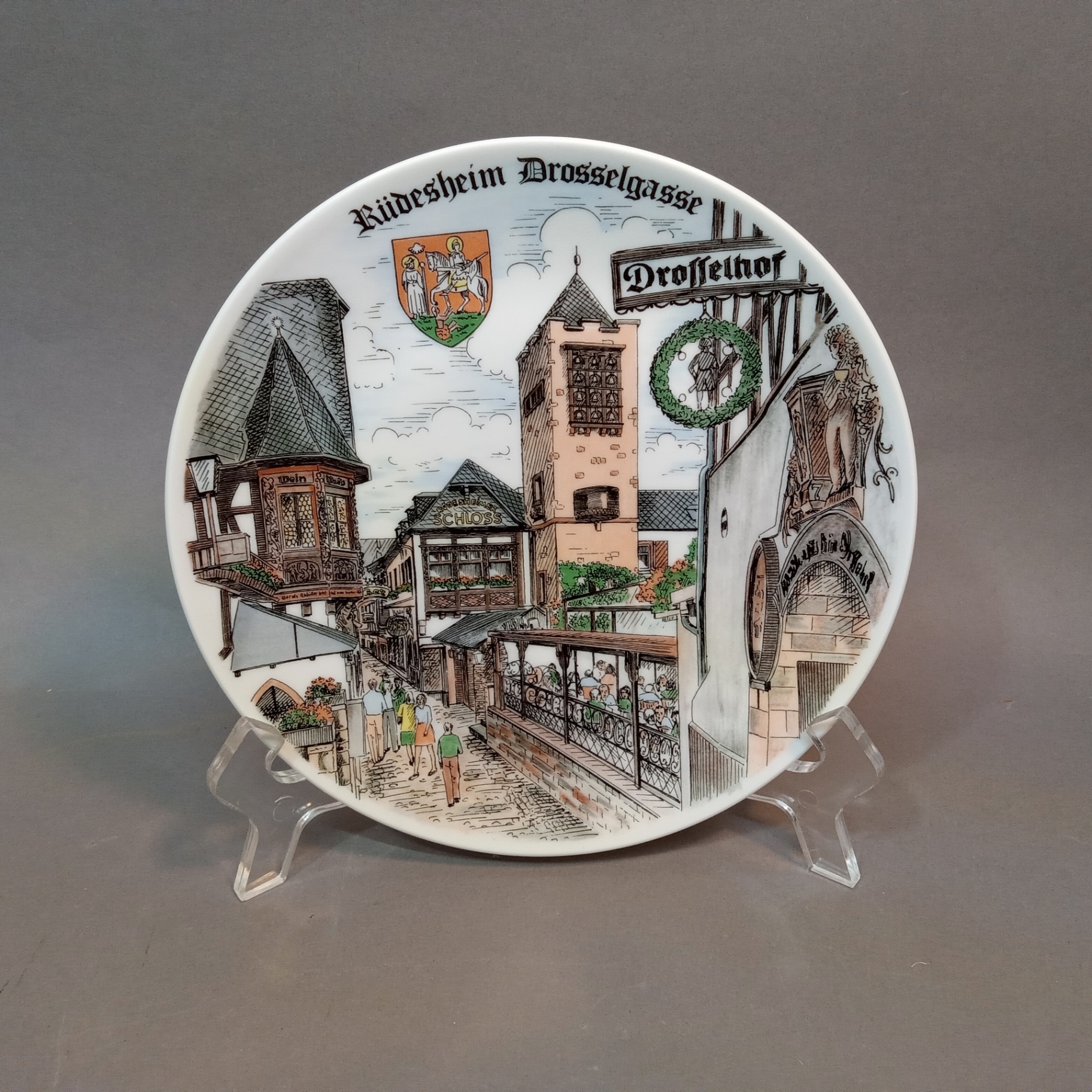 German Porcelain Collector Plates - image 9 of 17