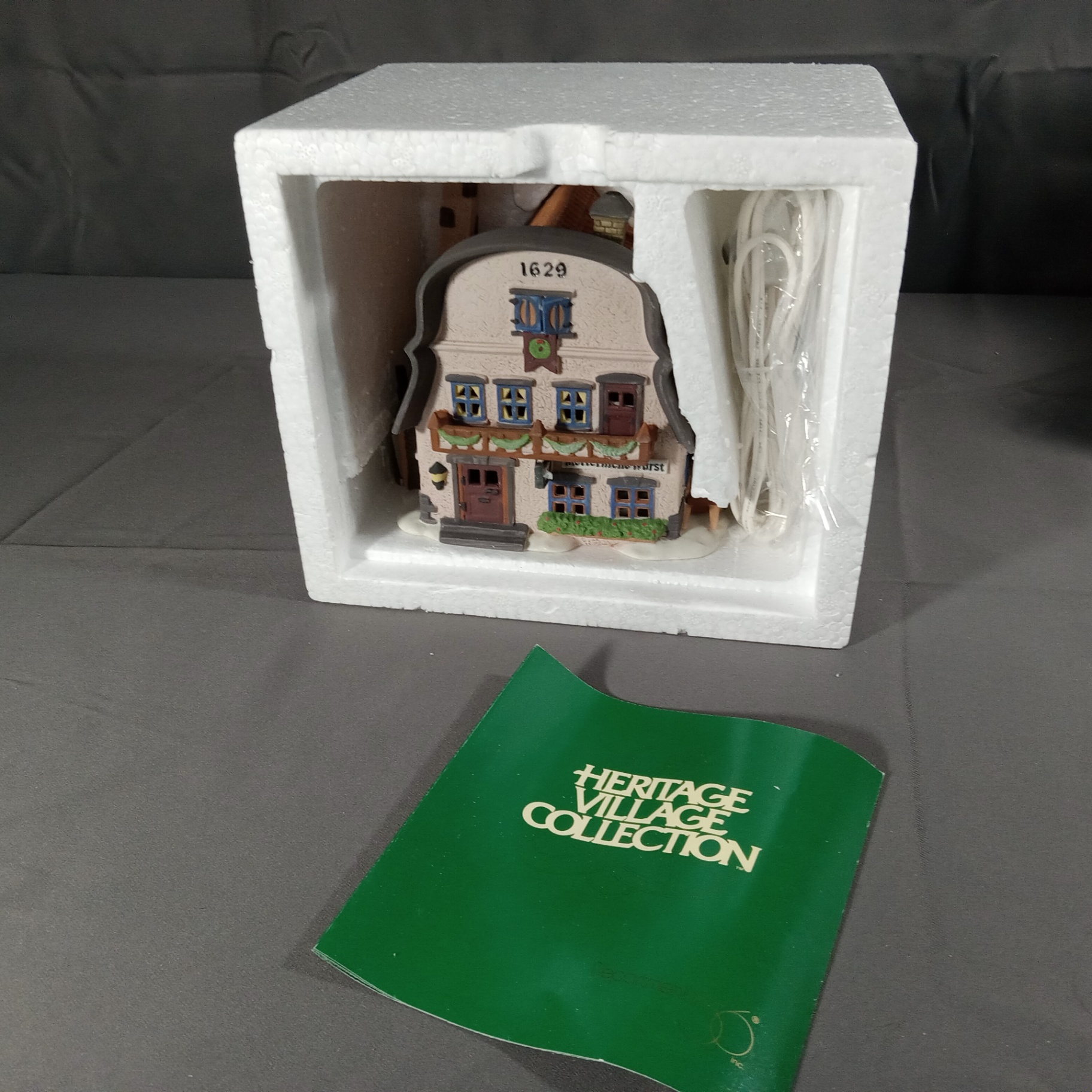  Dept. 56 Alpine Village Series - Kukuck Uhren + Metterniche Wurst - image 8 of 9