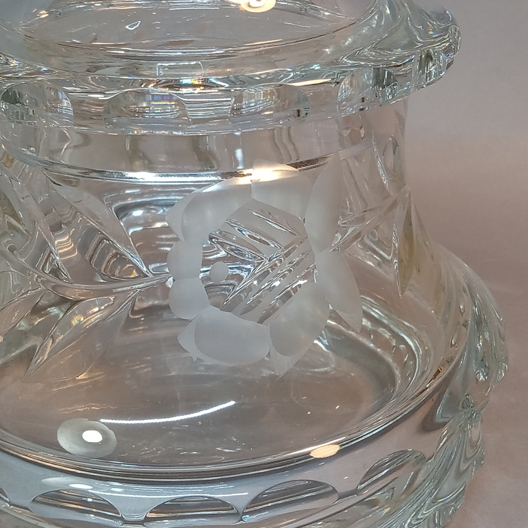 German Crystal Cream Bowl & More - image 11 of 15