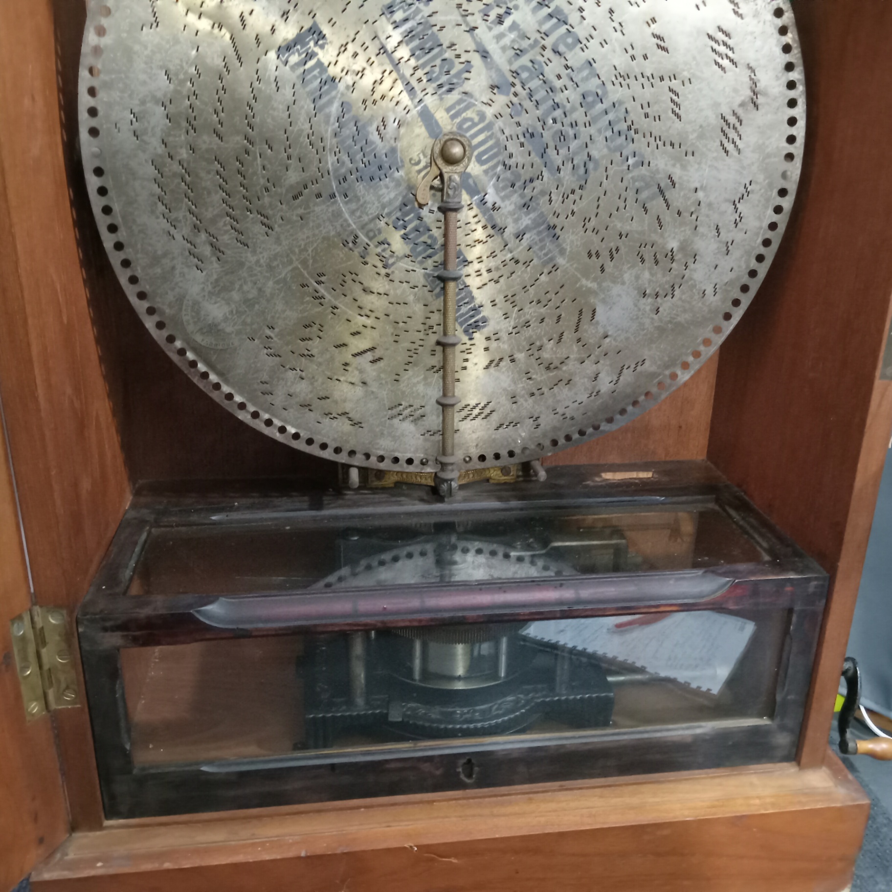 Polyphone Upright Music Box - image 8 of 27