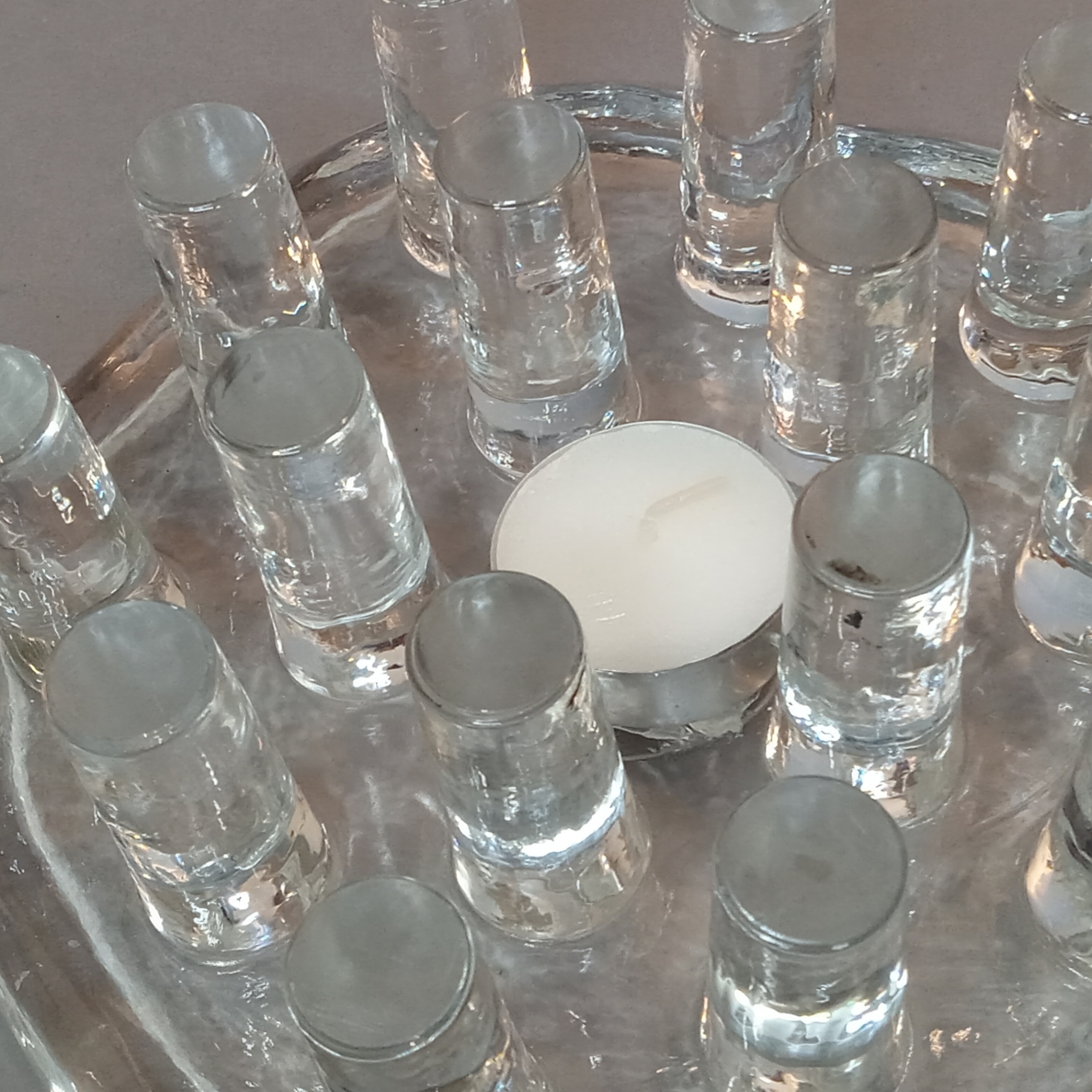 MCM Handmade Chunky Glass Teapot Warmers - image 4 of 11