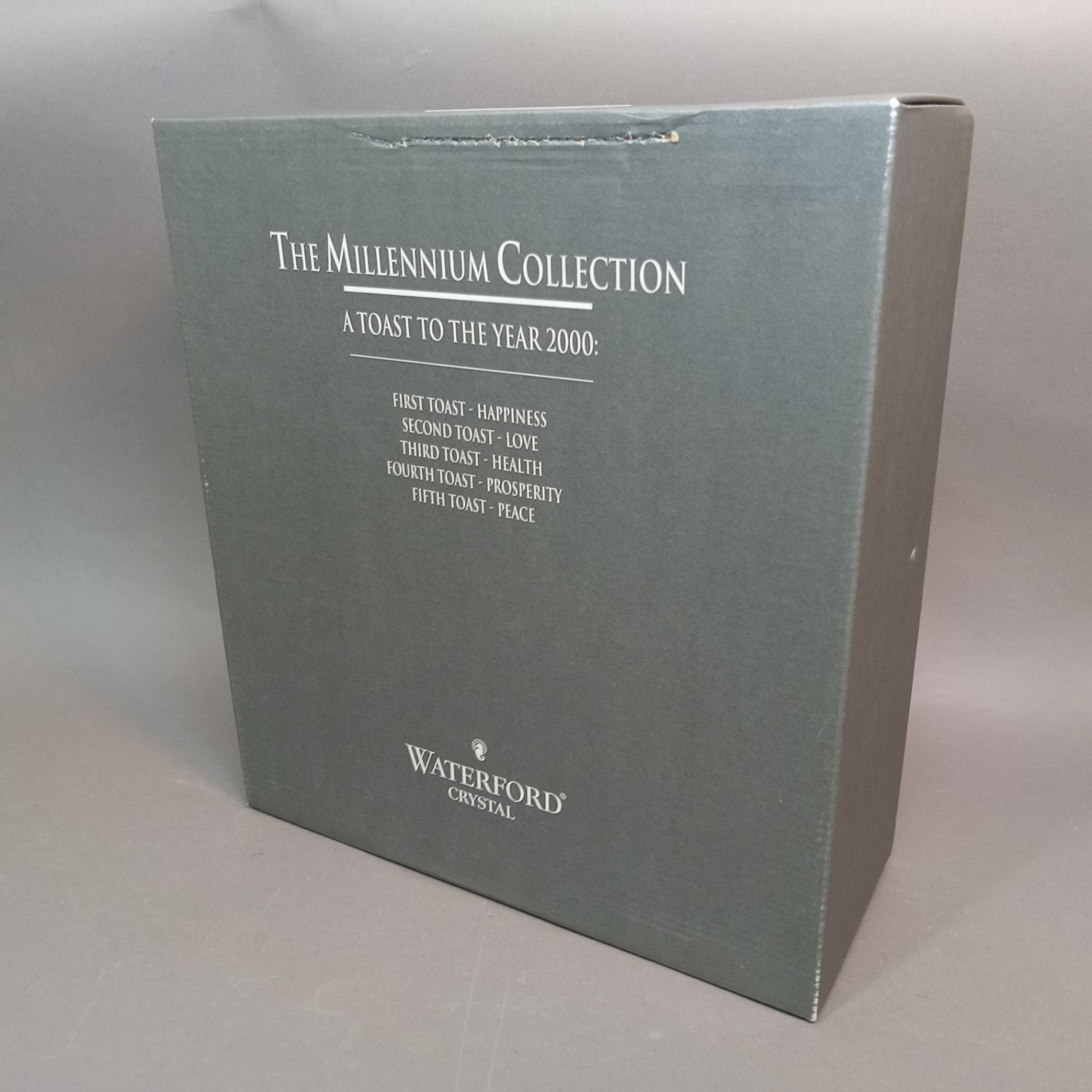 Waterford Millenium Toasting Flutes - Prosperity - image 6 of 8