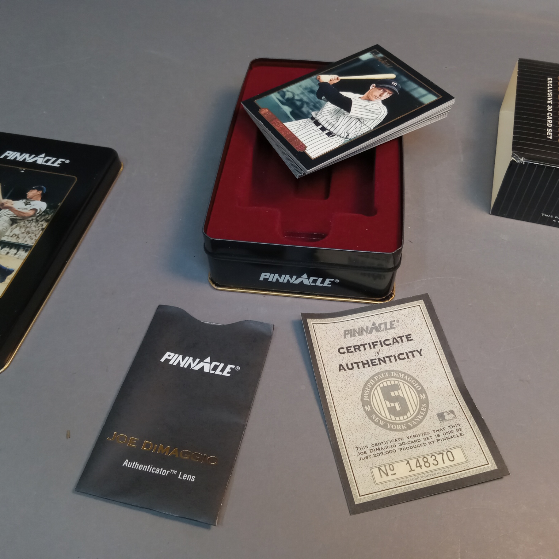 Joe DiMaggio Pinnacle Cards Collectors Set - image 4 of 4