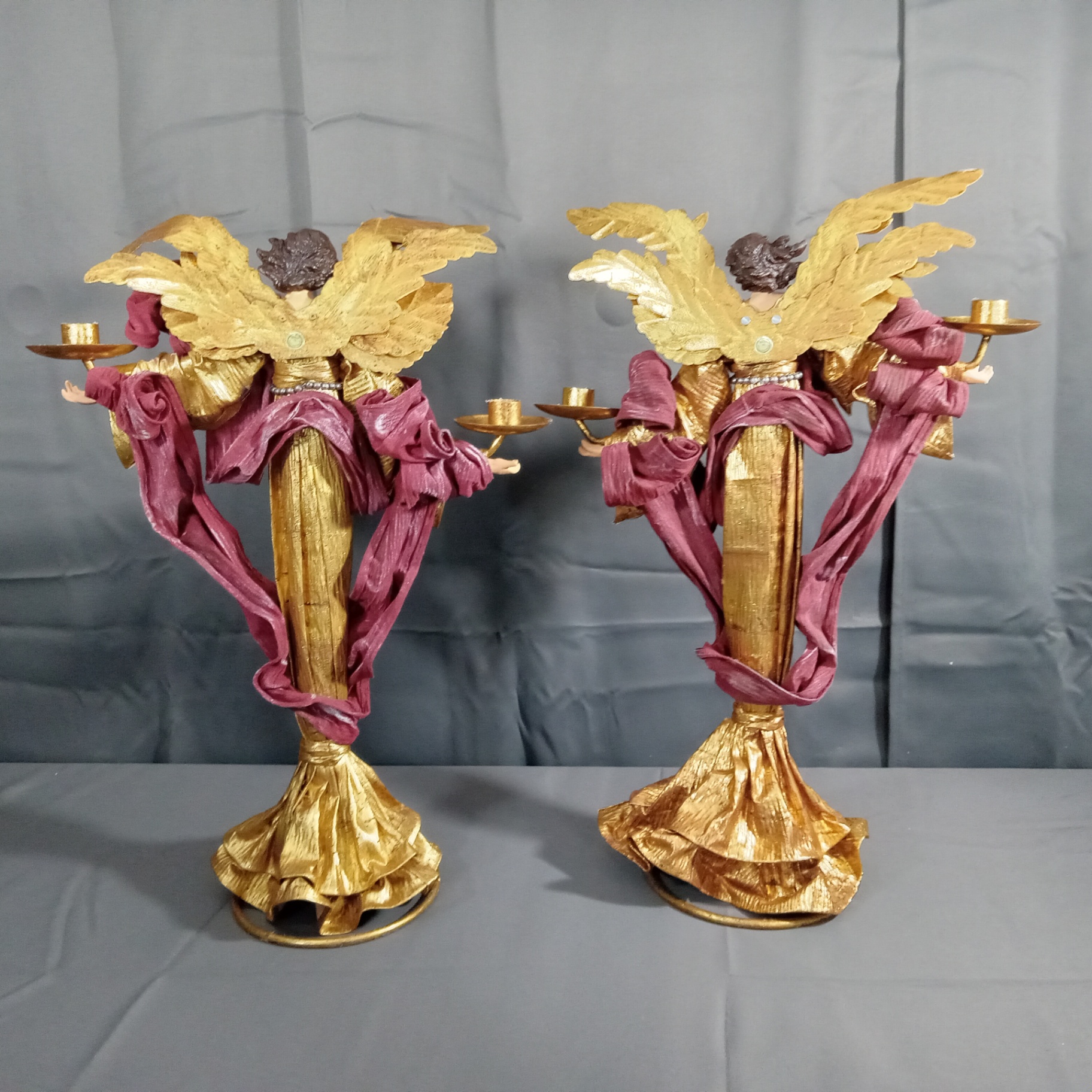 Tall Angel Candle Holders - image 10 of 12