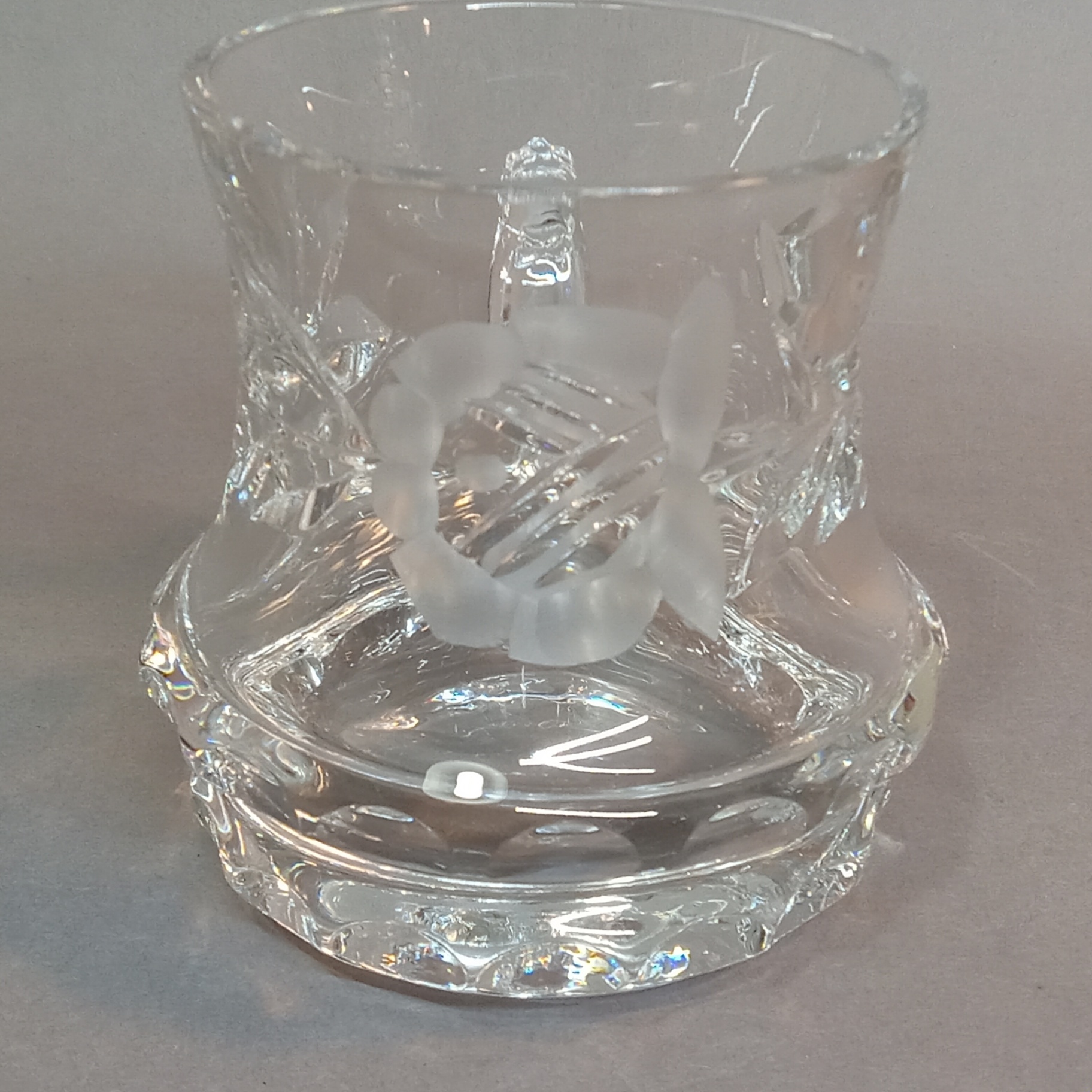 German Crystal Cream Bowl & More - image 8 of 15