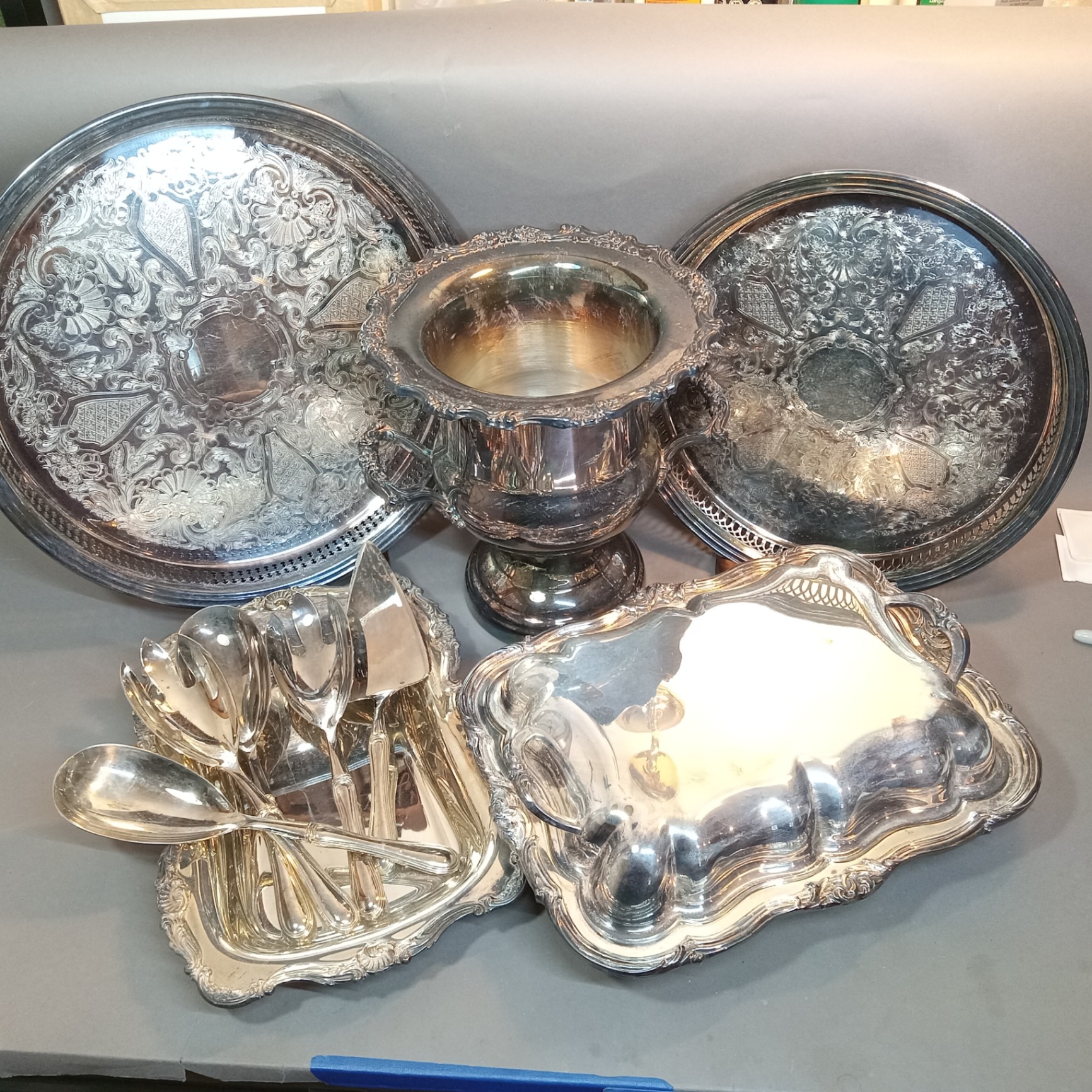 Gorham & More Silver Plate Table Ware - image 1 of 21