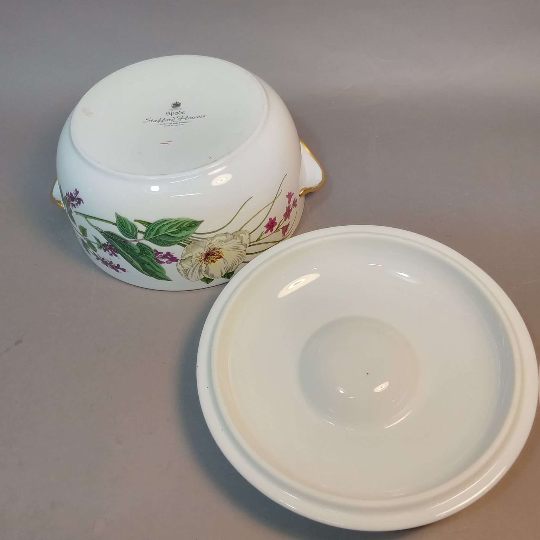  Spode Saffron Flowers Covered Dishes & More - Pink Flowers - image 11 of 18