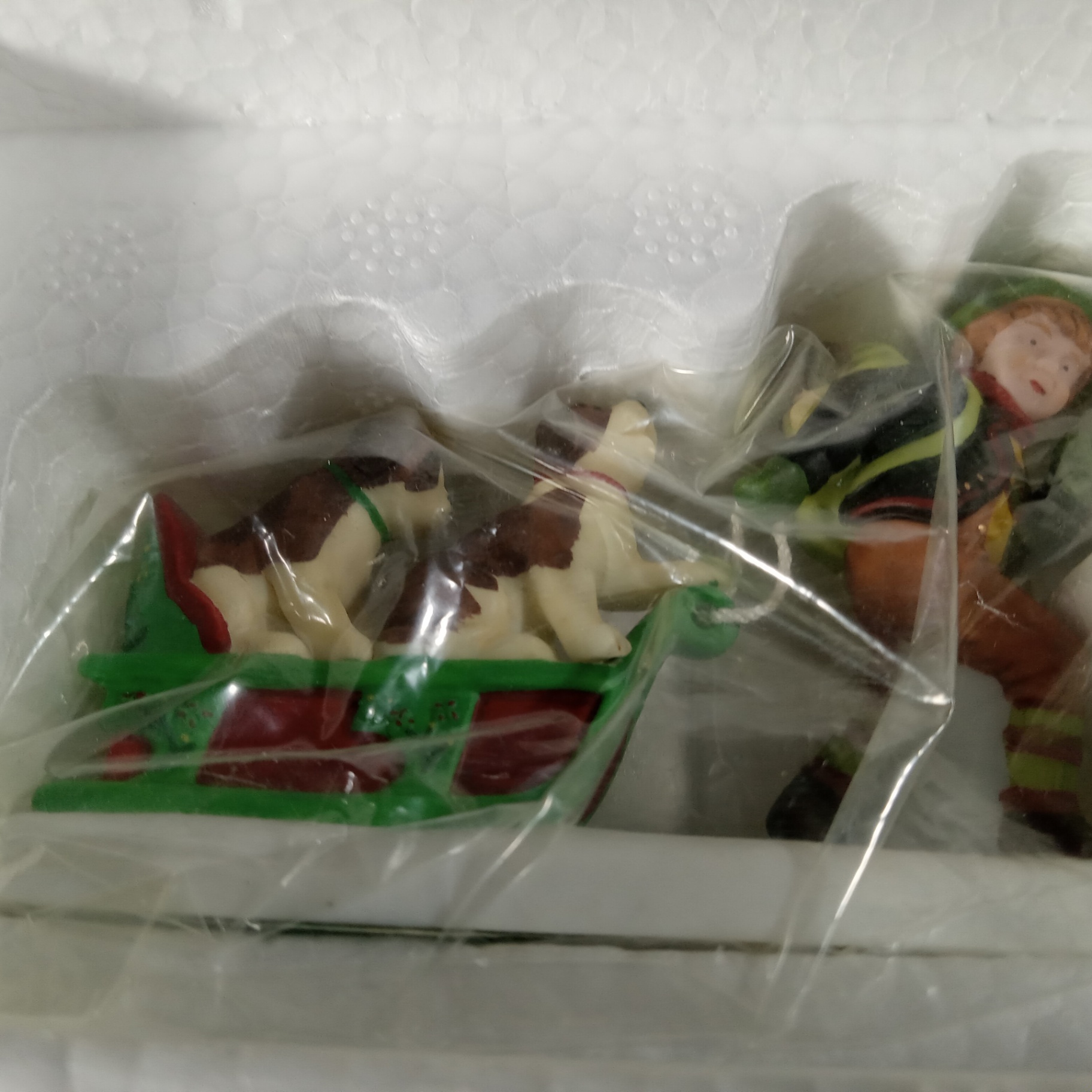  Dept. 56 Alpine Village Series - Christmas Friends + Bernhardiner Hundchen - image 3 of 7