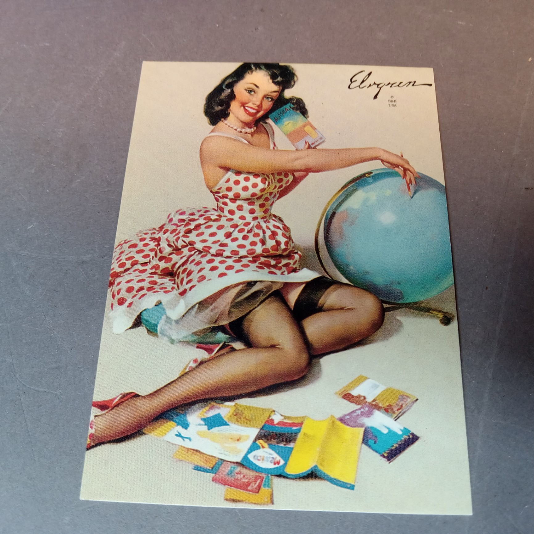 Gil Elvgren's Calendar Pinups Trading Cards - image 8 of 12