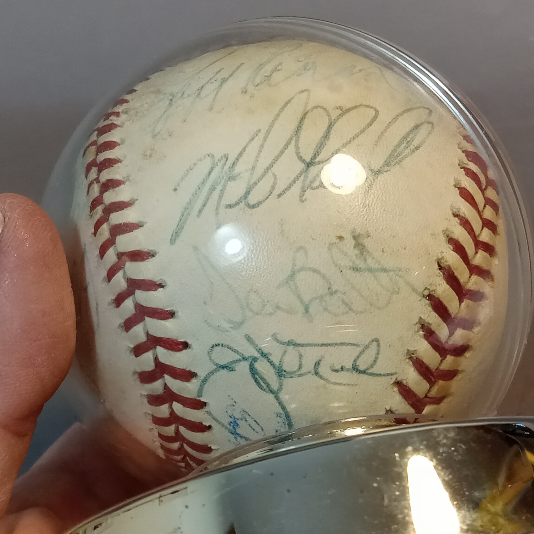 1990/1991 Signed Boston Red Sox Baseball - image 7 of 9