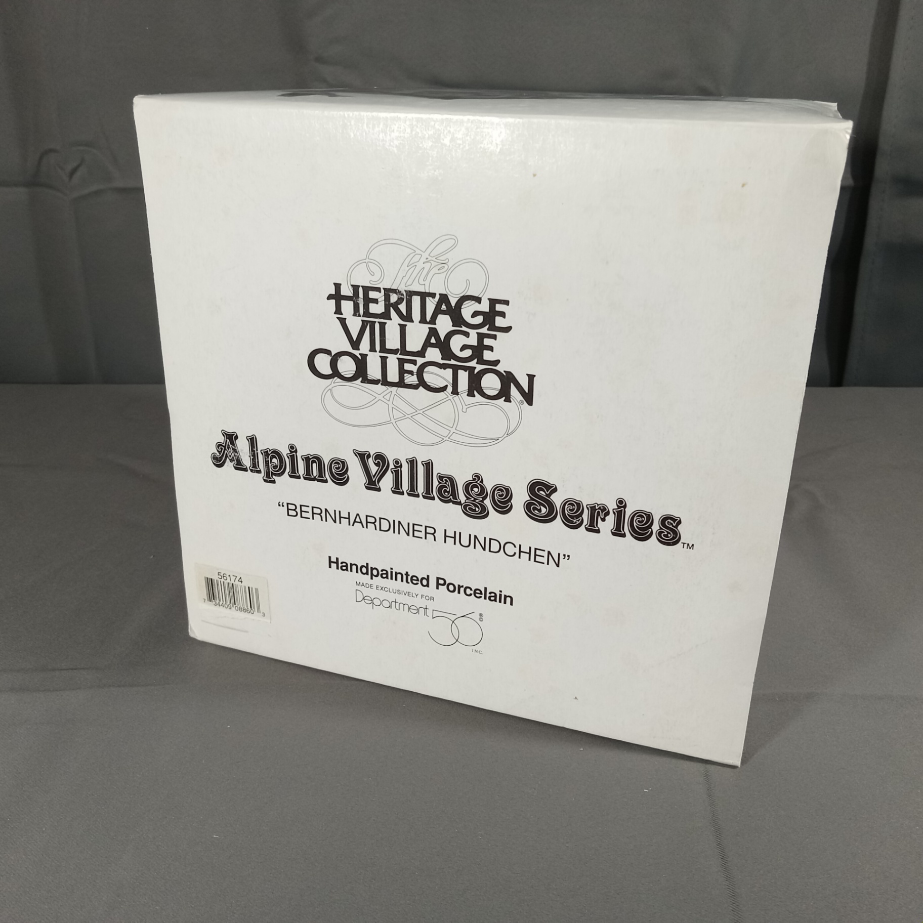  Dept. 56 Alpine Village Series - Christmas Friends + Bernhardiner Hundchen - image 5 of 7