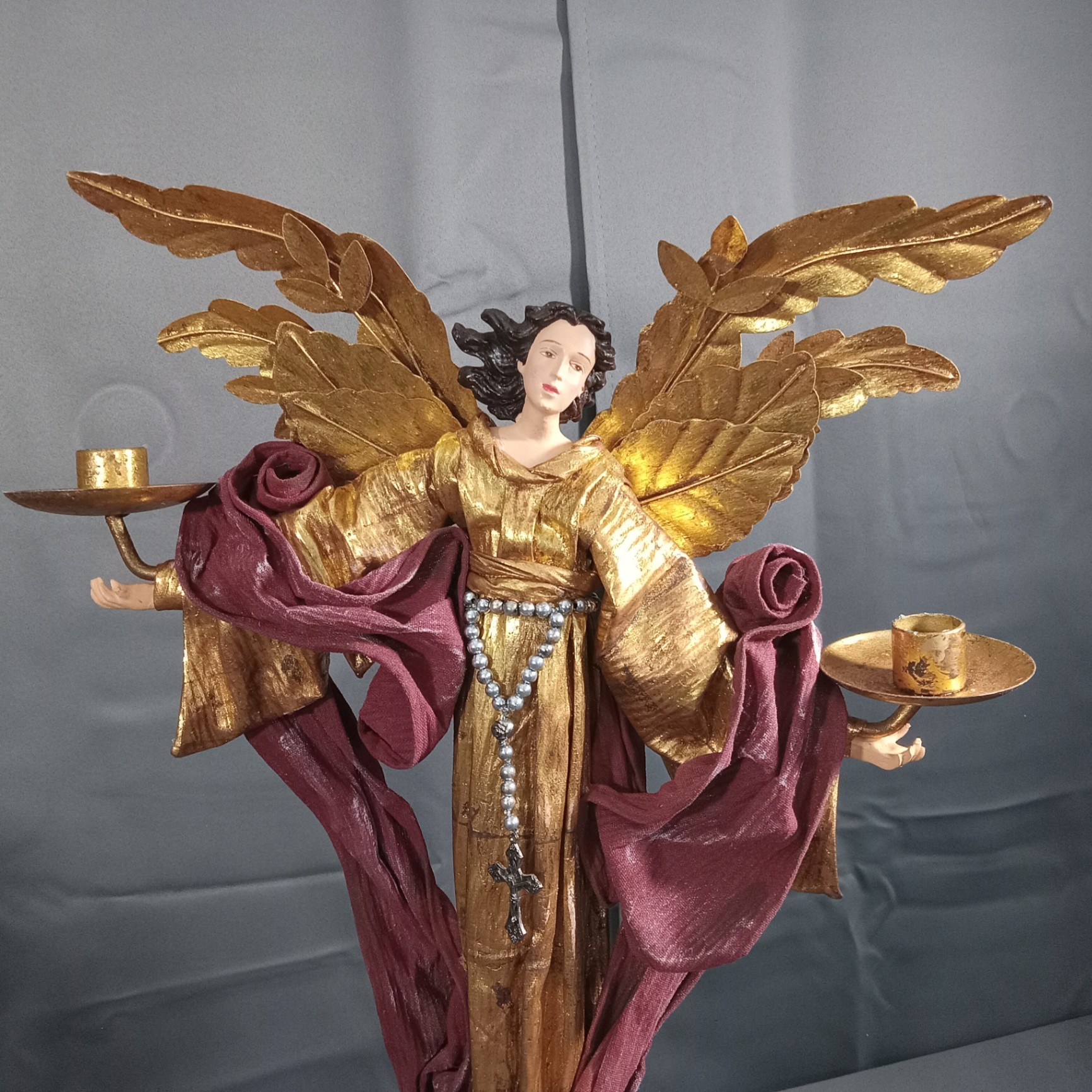 Tall Angel Candle Holders - image 6 of 12