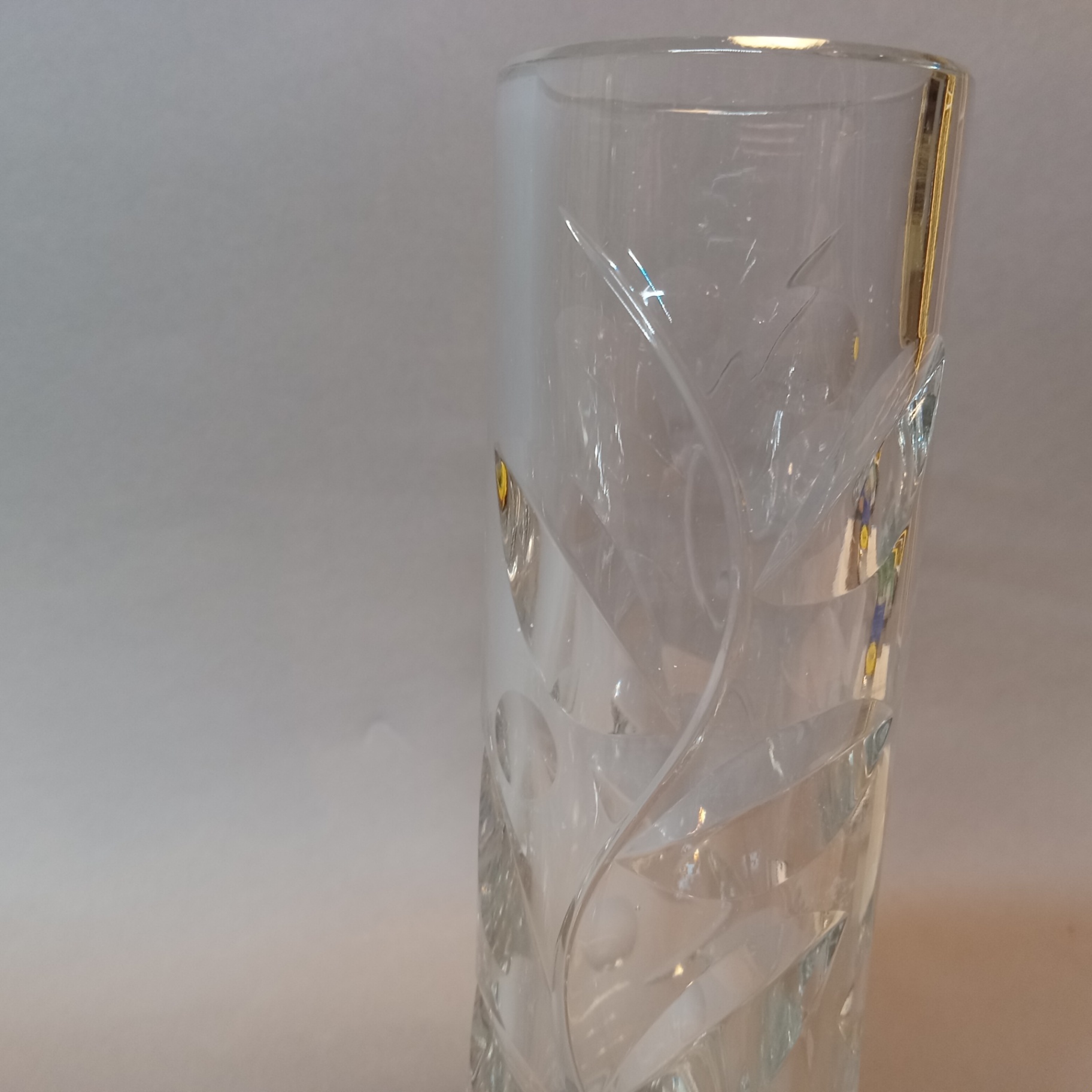 German Crystal Cream Bowl & More - image 3 of 15