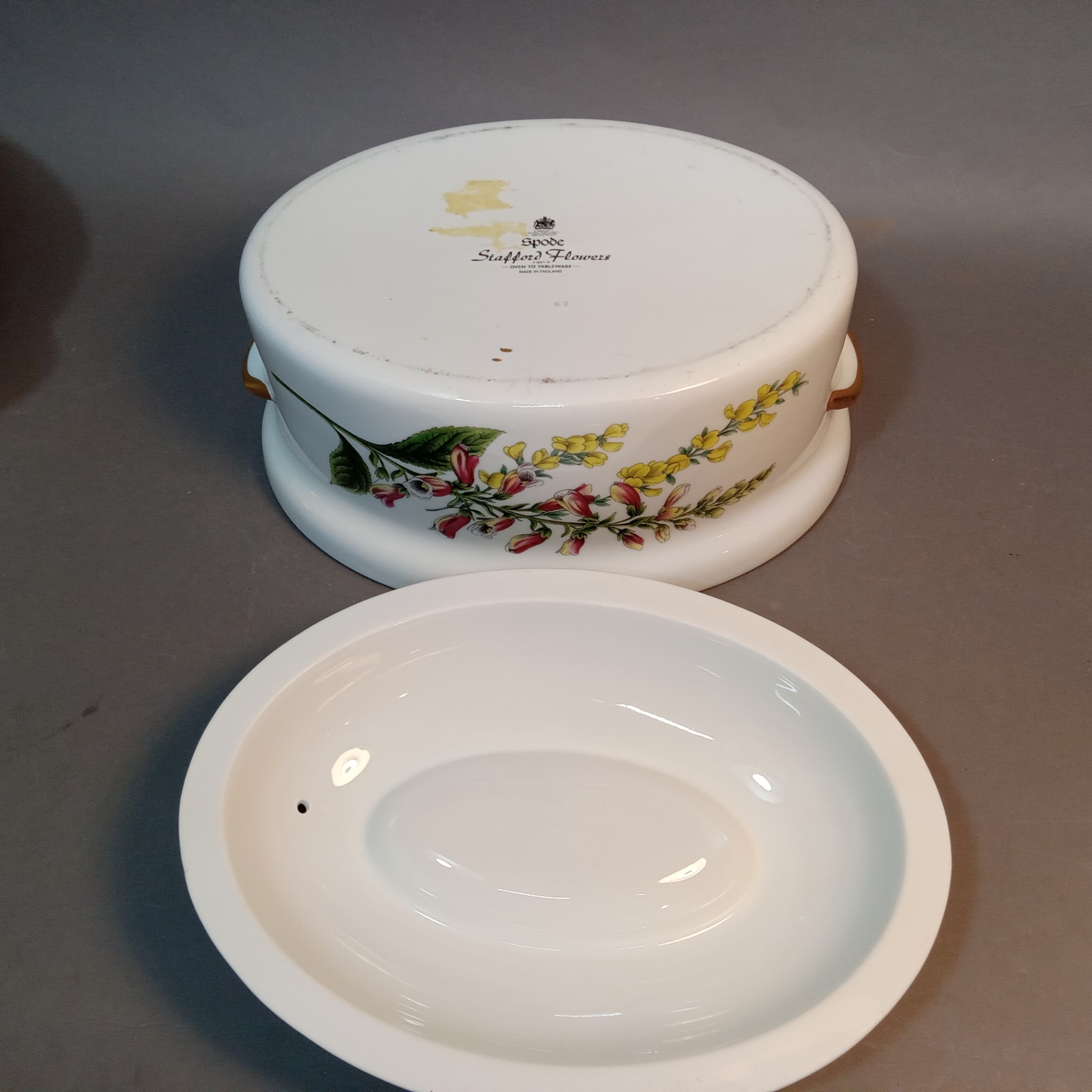  Spode Saffron Flowers Covered Dishes & More - Pink Flowers - image 17 of 18