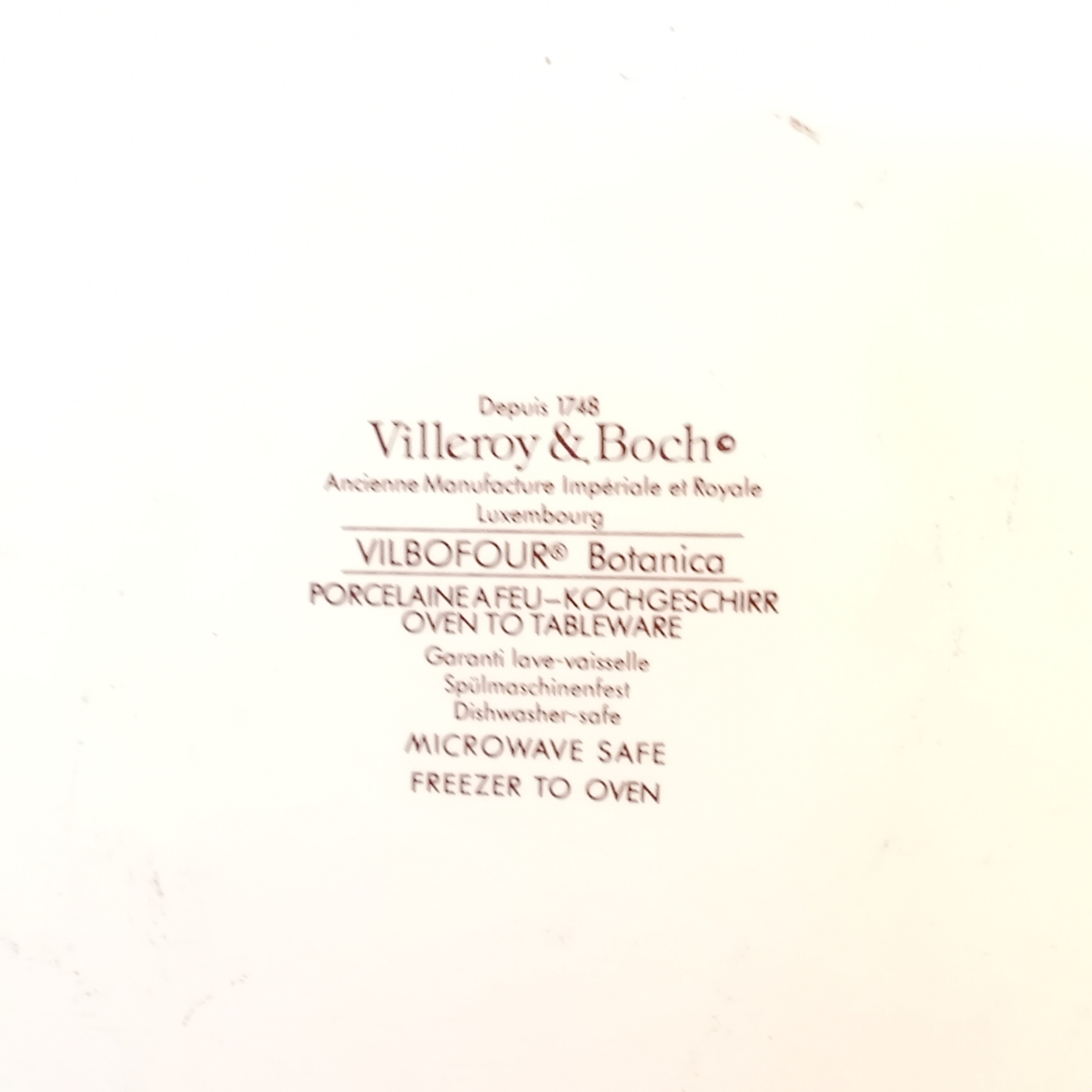 Villeroy & Boch Vilbofour Botanica Baking Dishes - image 7 of 11