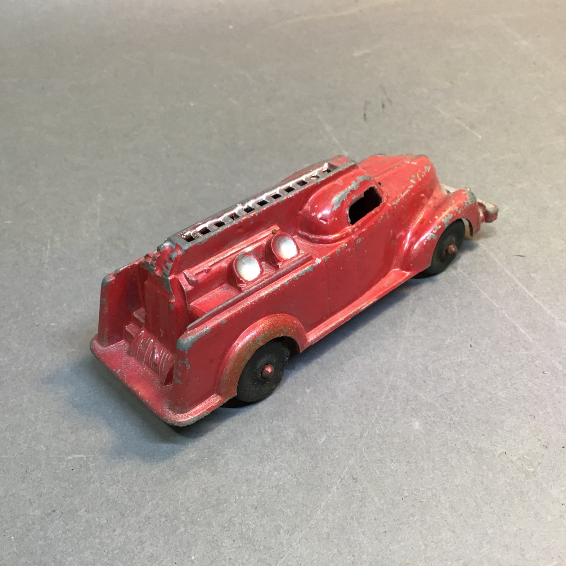 Vintage Aluminum Forklift & Toy Cars - image 12 of 14