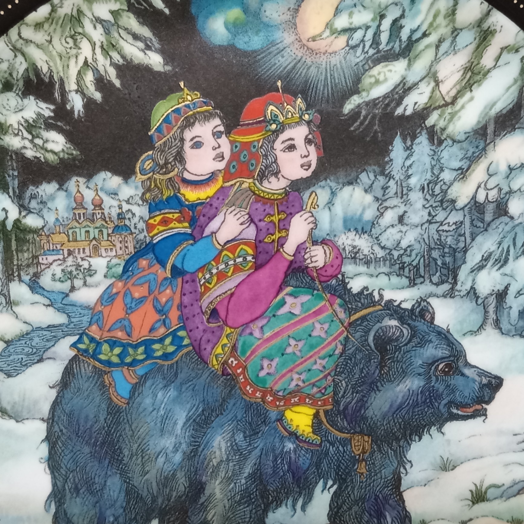 Russian Fairytale Collector Plates - image 9 of 13