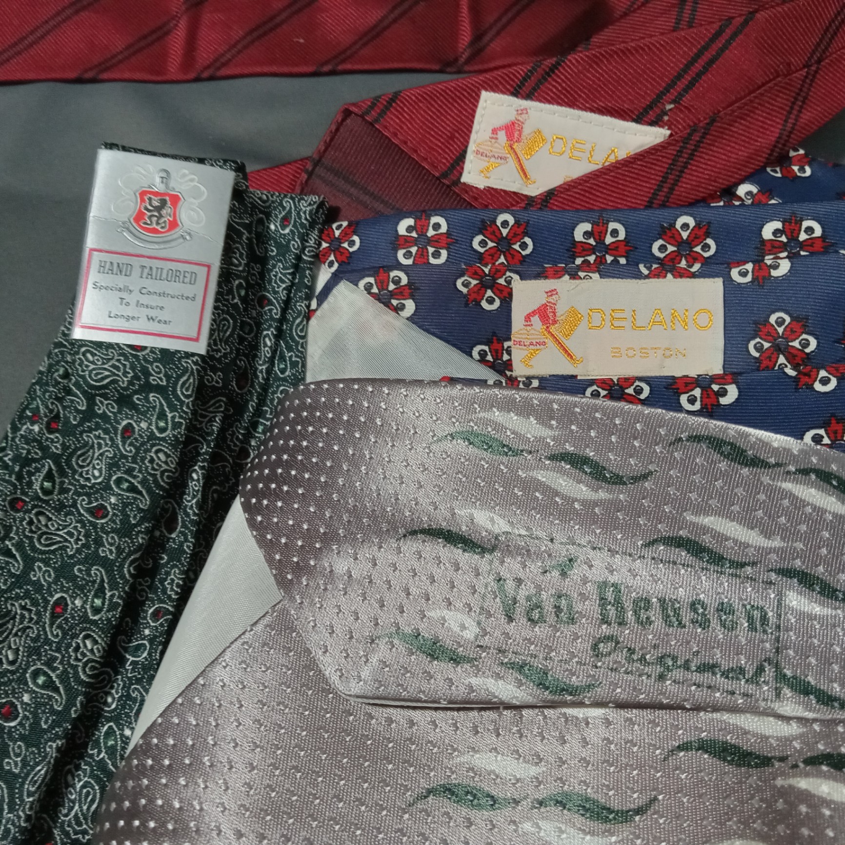 Vintage Wool Navy Shirts & Silk Ties - image 7 of 17