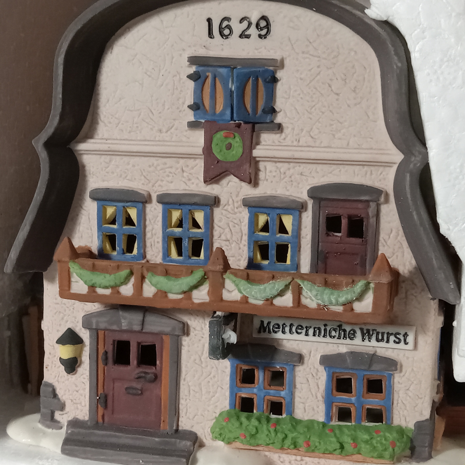  Dept. 56 Alpine Village Series - Kukuck Uhren + Metterniche Wurst - image 9 of 9