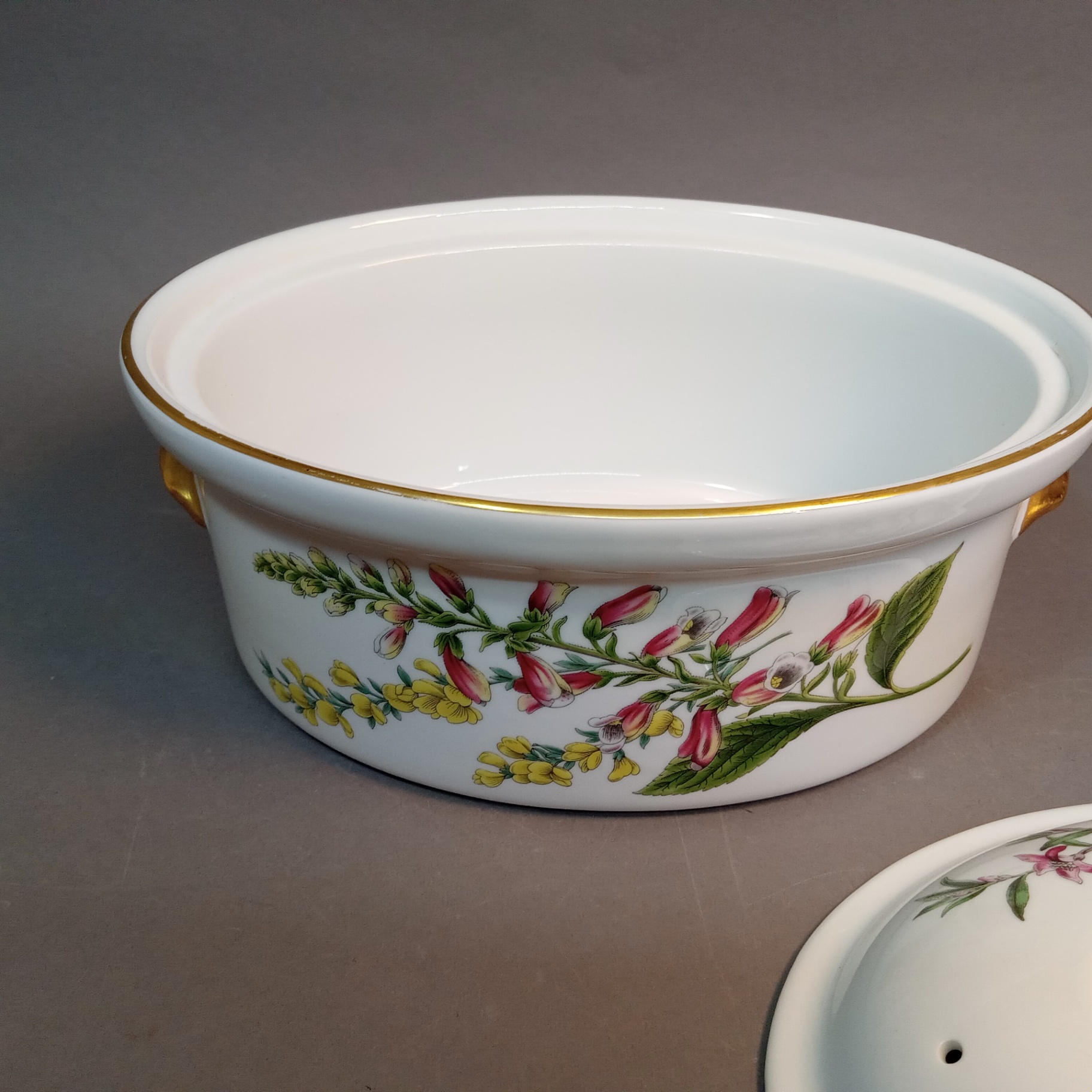  Spode Saffron Flowers Covered Dishes & More - Pink Flowers - image 14 of 18