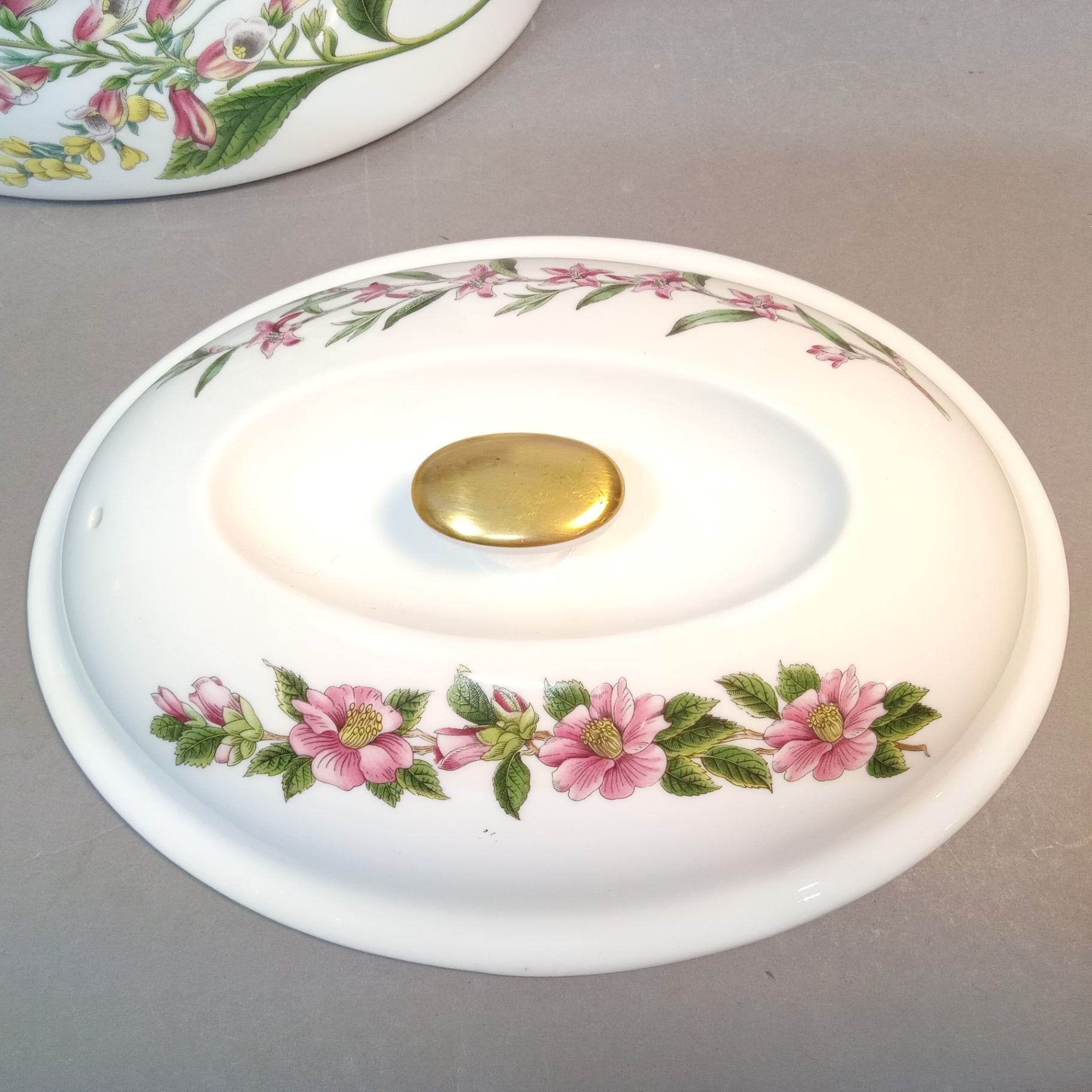  Spode Saffron Flowers Covered Dishes & More - Pink Flowers - image 16 of 18
