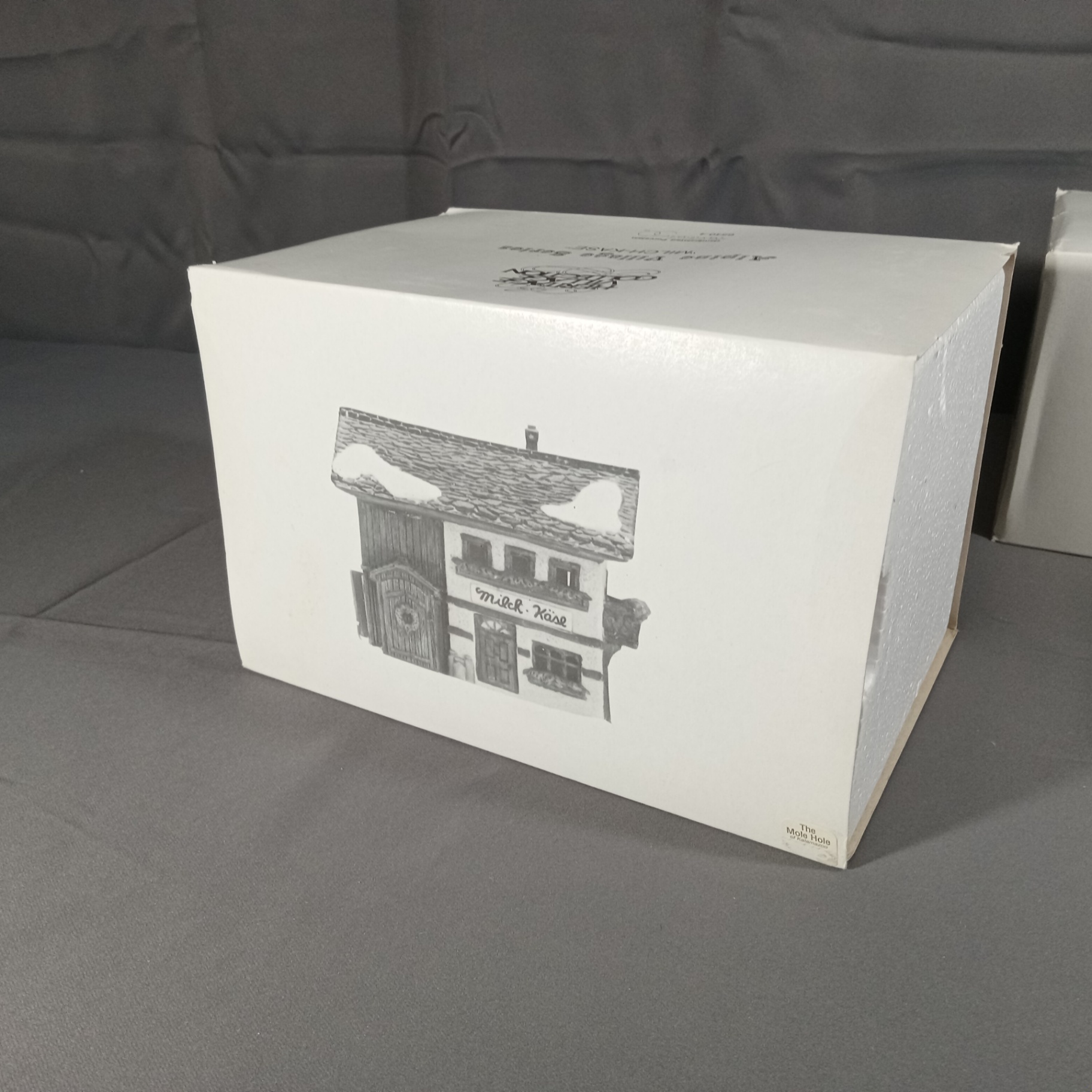  Dept. 56 Alpine Village Series - Chelsea Lane Shoppers, Milch-Kase + Apotek - image 3 of 12