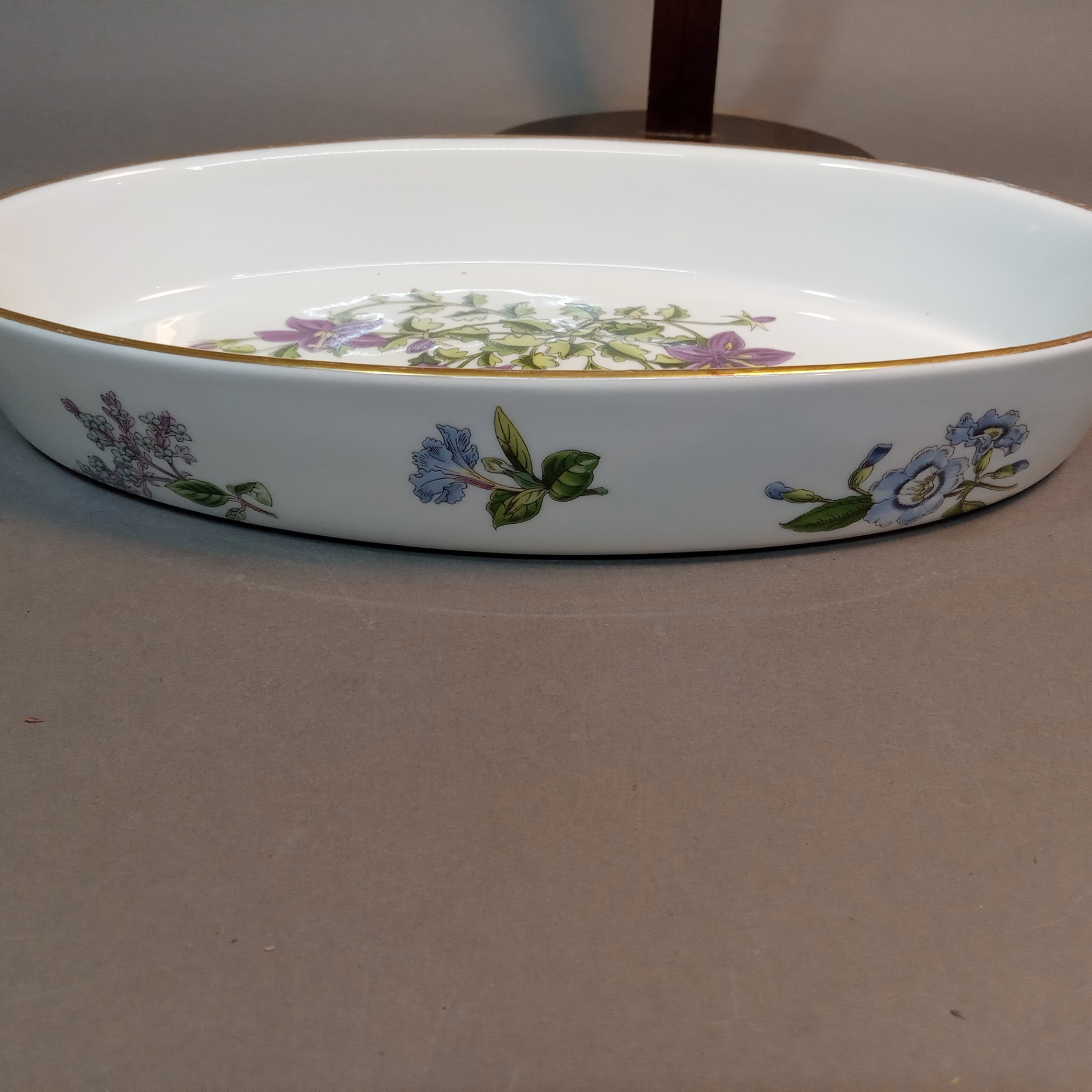 Spode Saffron Flowers Baking Dishes - Purple Lilies - image 8 of 10