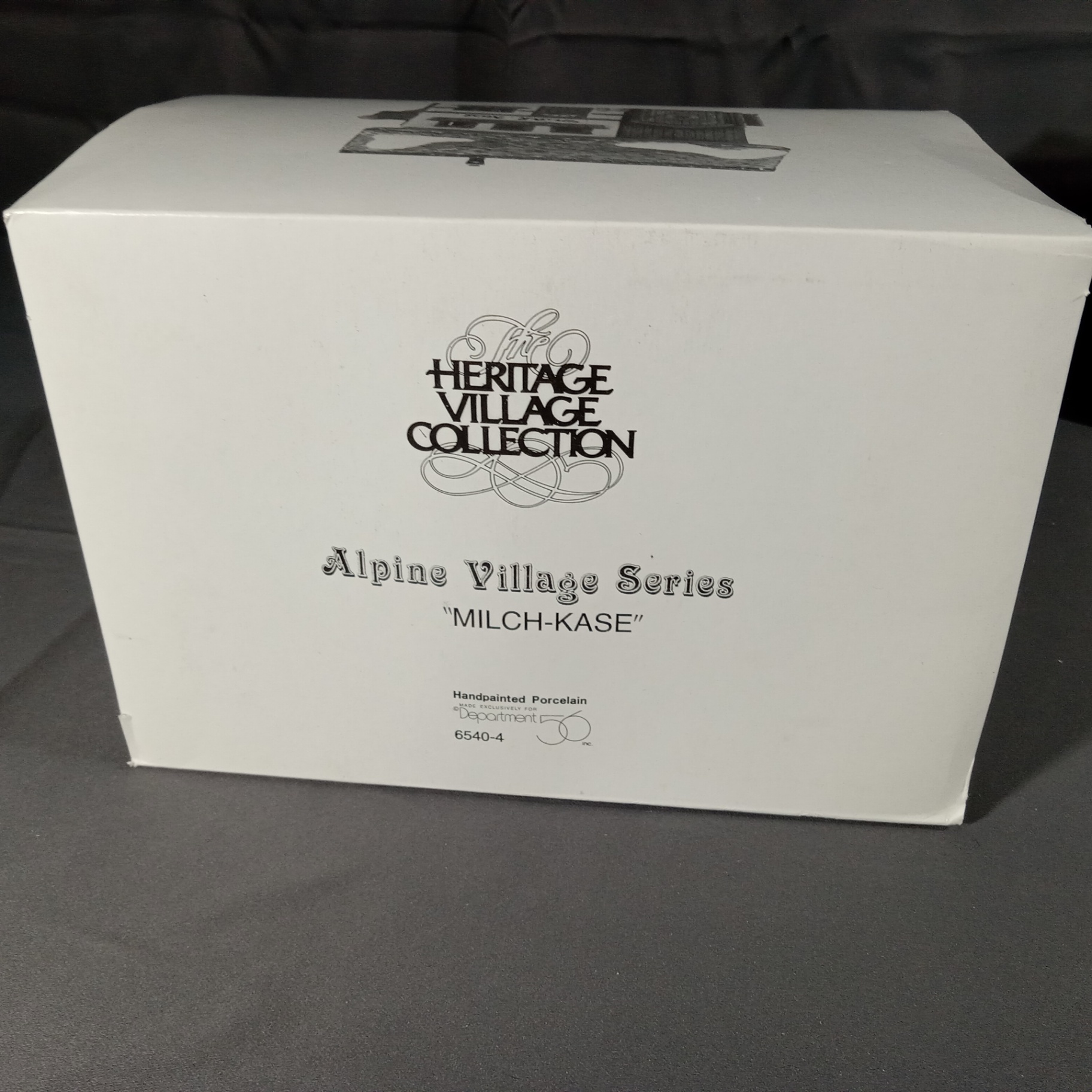  Dept. 56 Alpine Village Series - Chelsea Lane Shoppers, Milch-Kase + Apotek - image 4 of 12