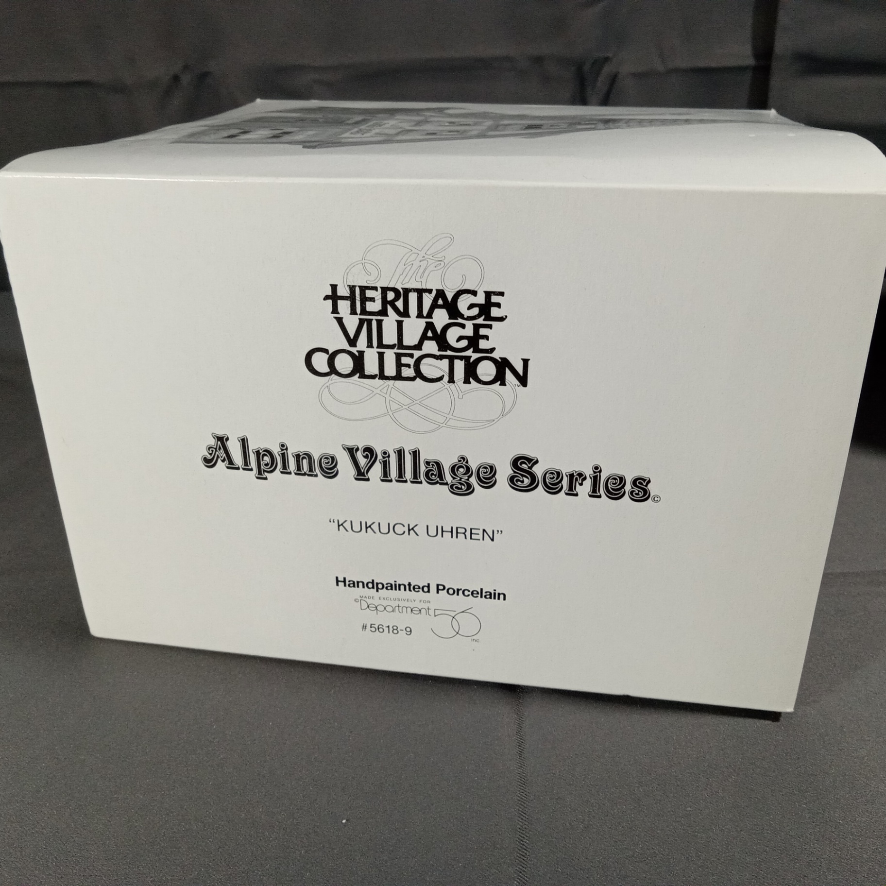  Dept. 56 Alpine Village Series - Kukuck Uhren + Metterniche Wurst - image 3 of 9