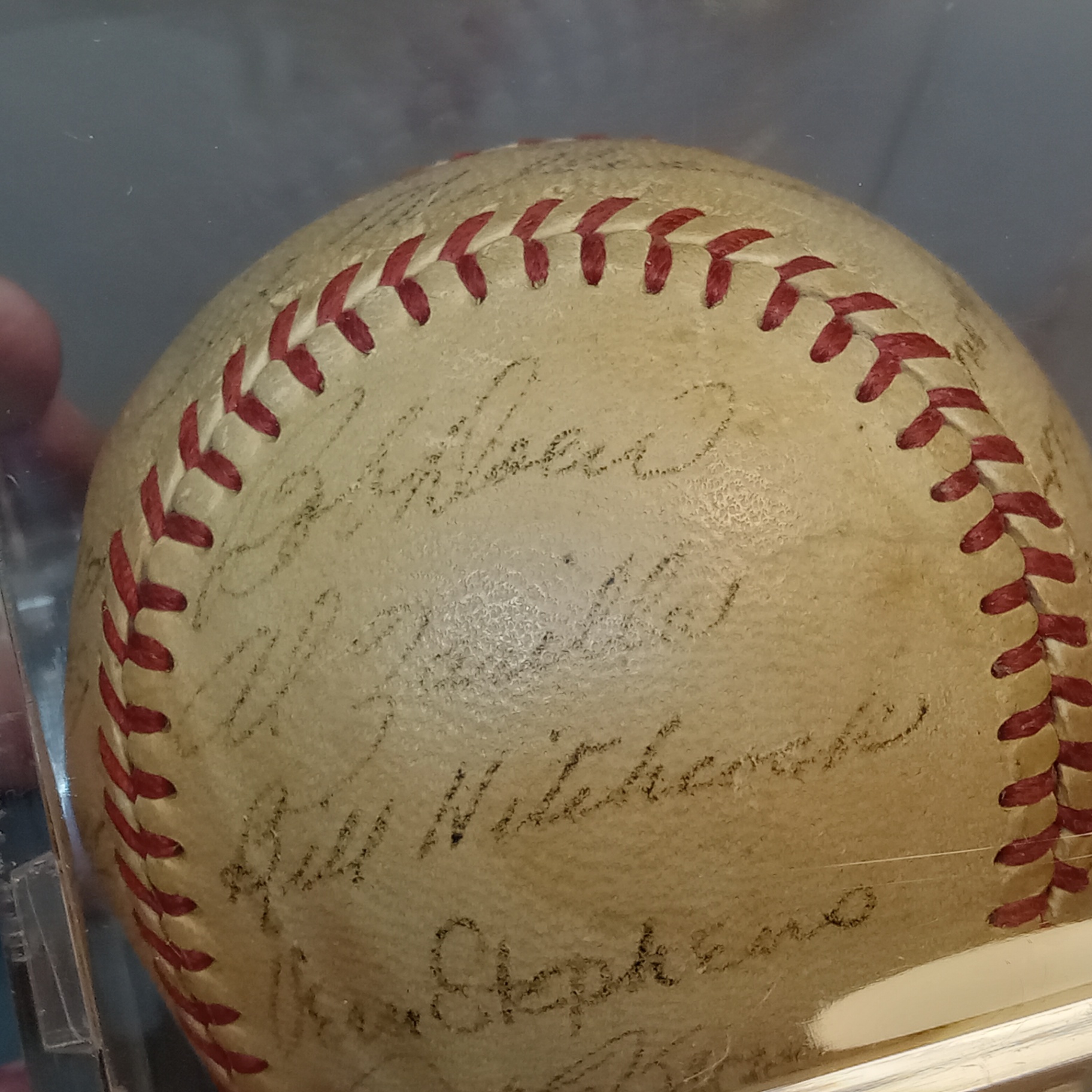 1949 Signed Boston Red Sox Baseball - Williams, Pesky & More - image 7 of 9