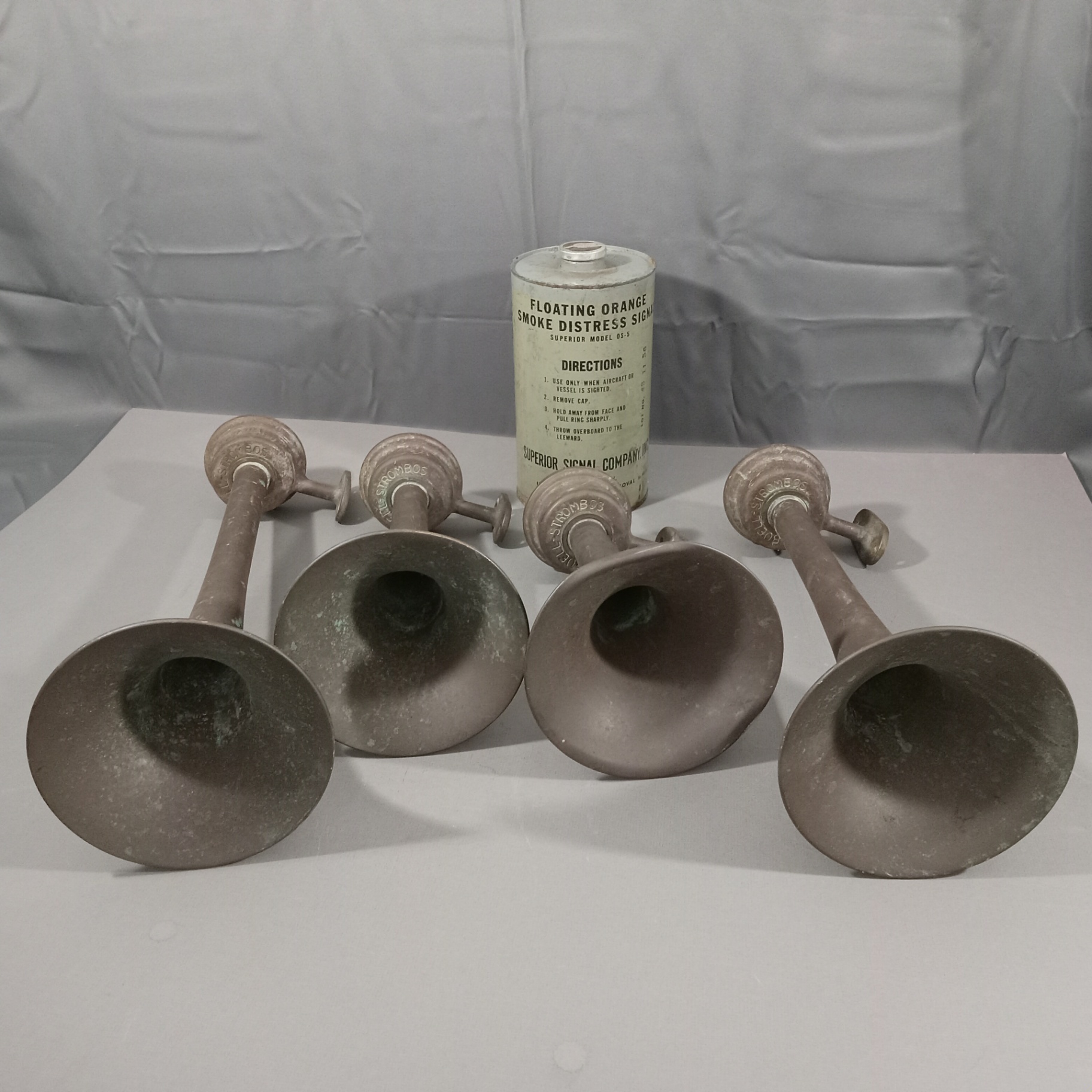 Buell Strombos Marine Air Horns & Floating Distress Signal - image 1 of 15