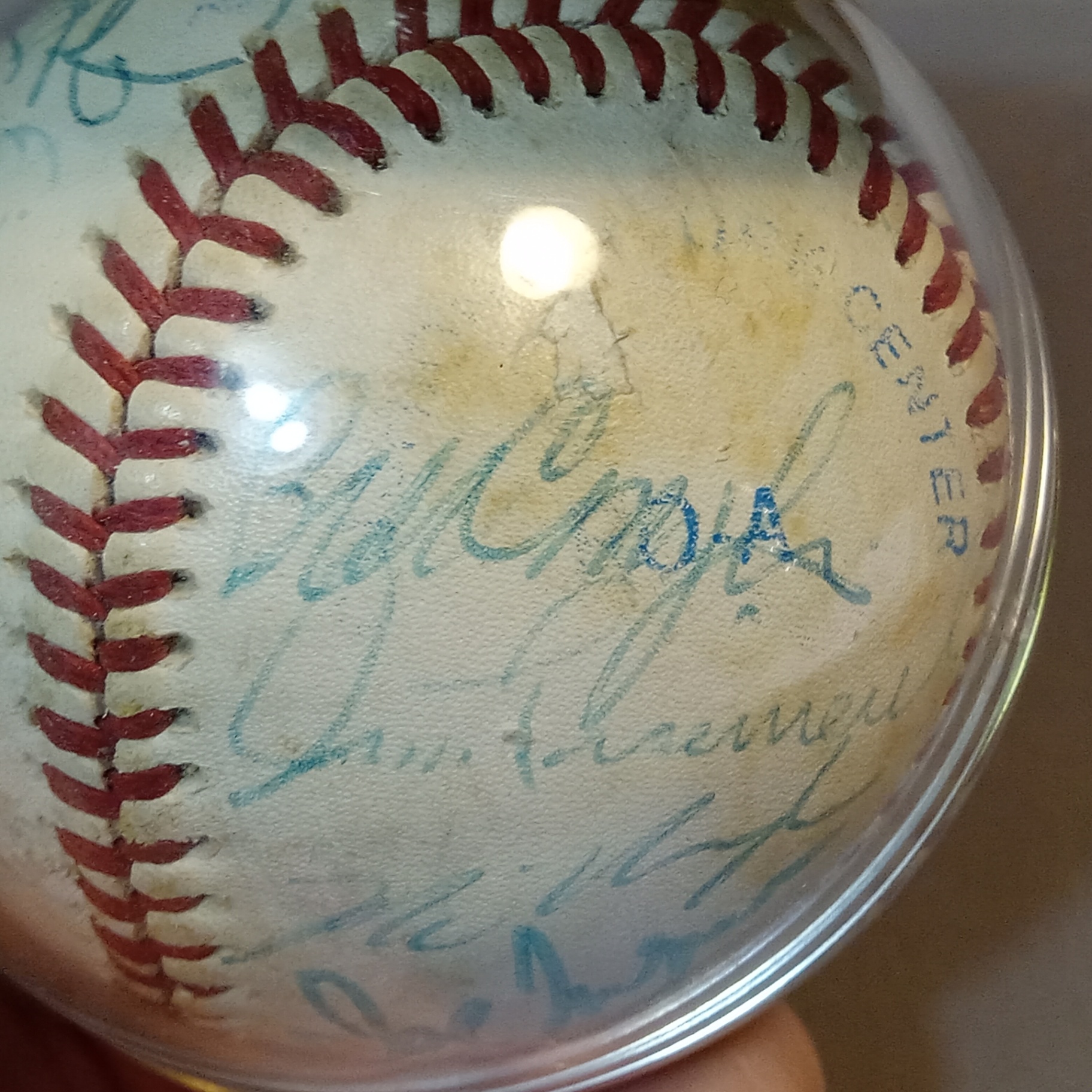 1990/1991 Signed Boston Red Sox Baseball - image 4 of 9