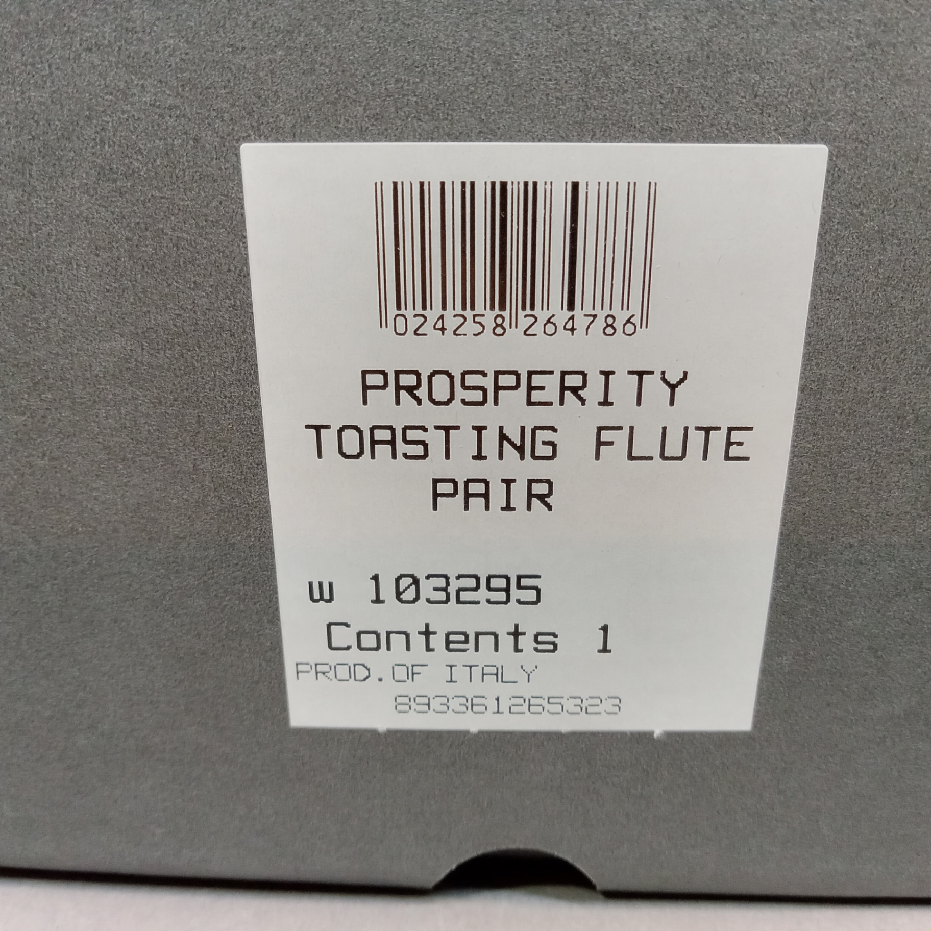 Waterford Millenium Toasting Flutes - Prosperity - image 8 of 8