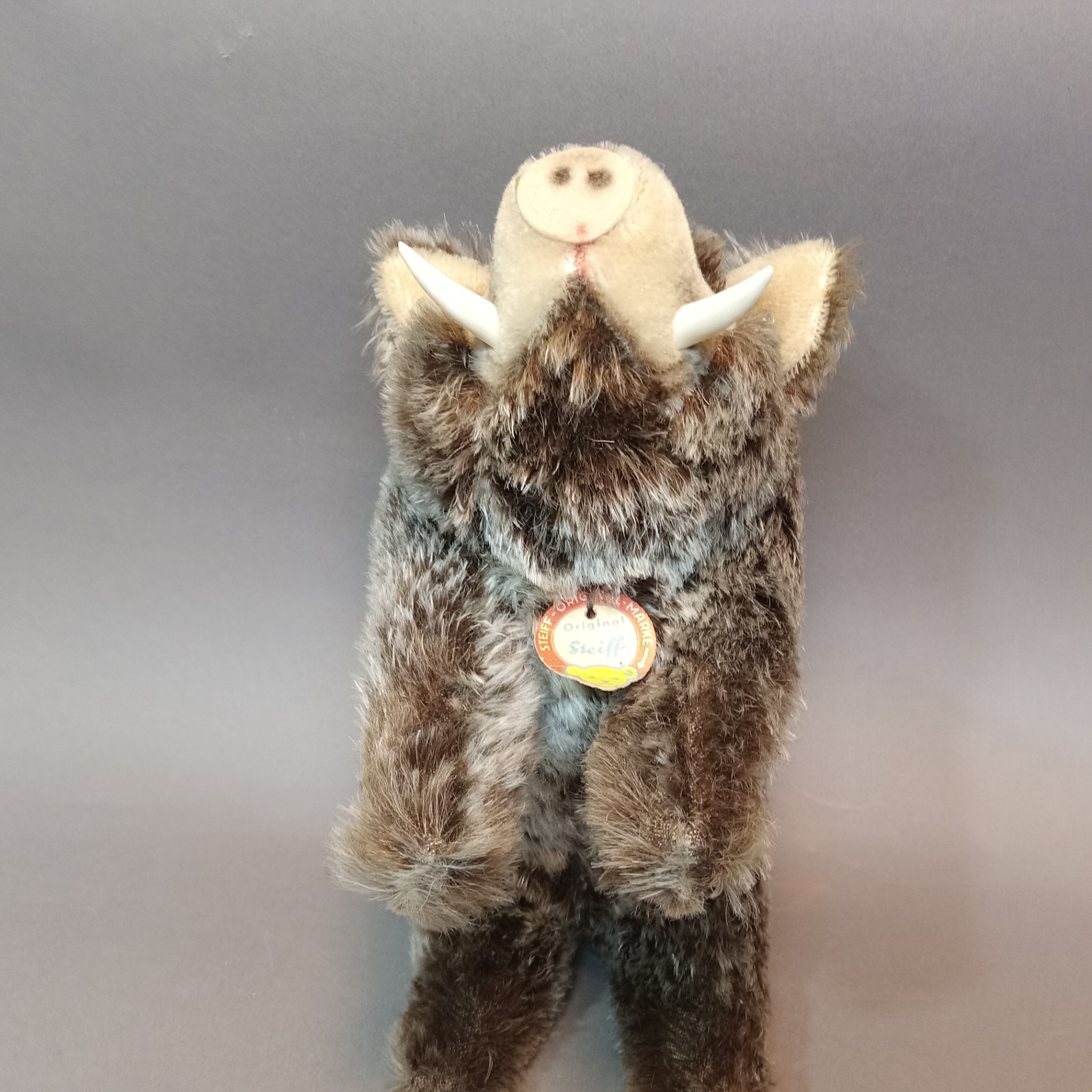 Vintage Steiff Wild Boar Stuffie - image 4 of 9
