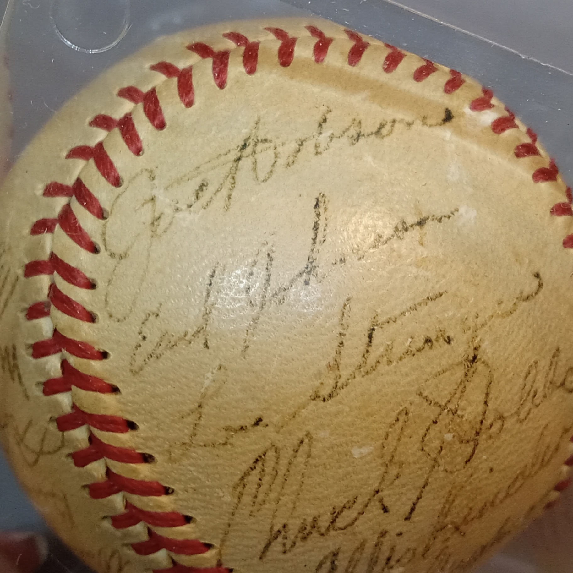 1949 Signed Boston Red Sox Baseball - Williams, Pesky & More - image 5 of 9